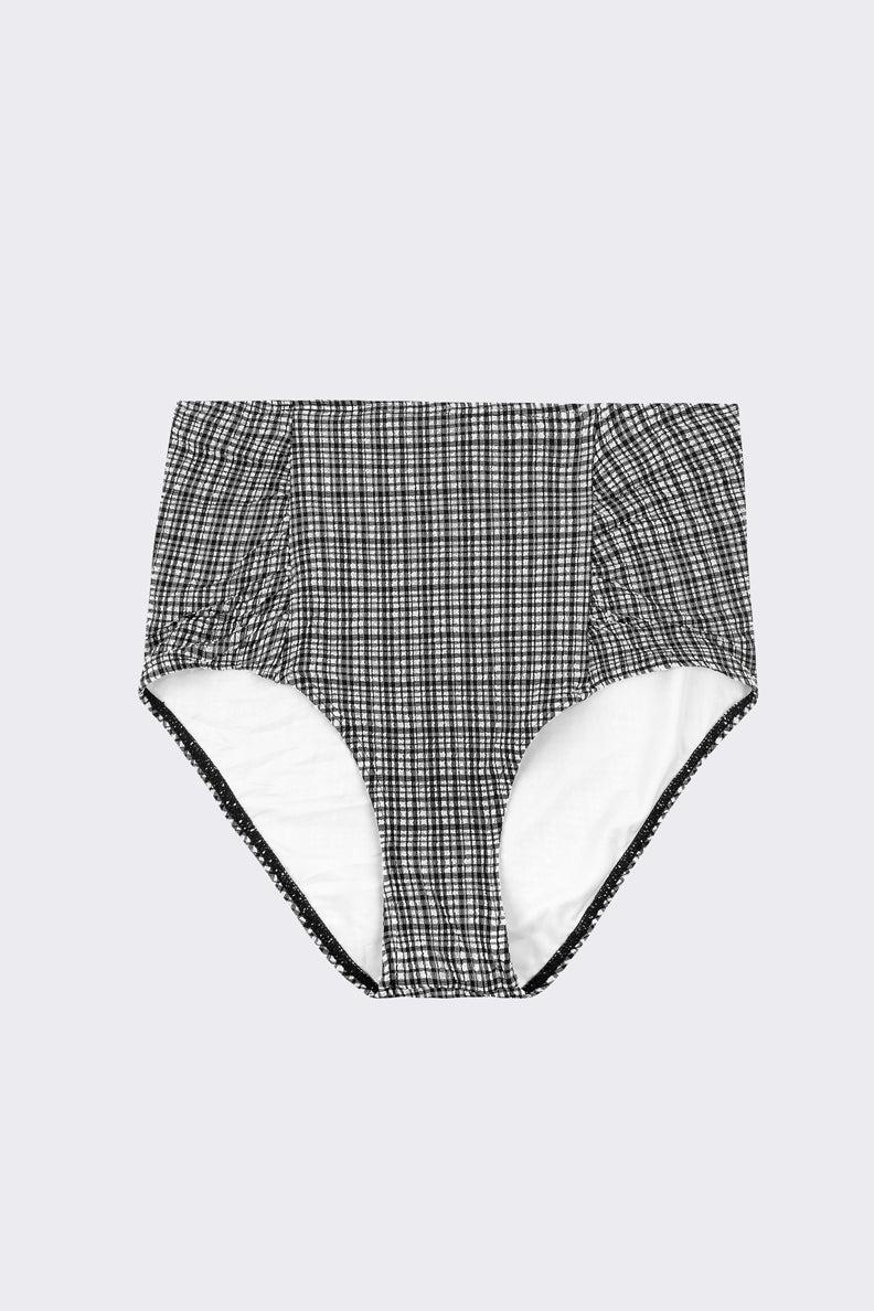 Neve Bikini Bottom - Graphic Gingham Product Image