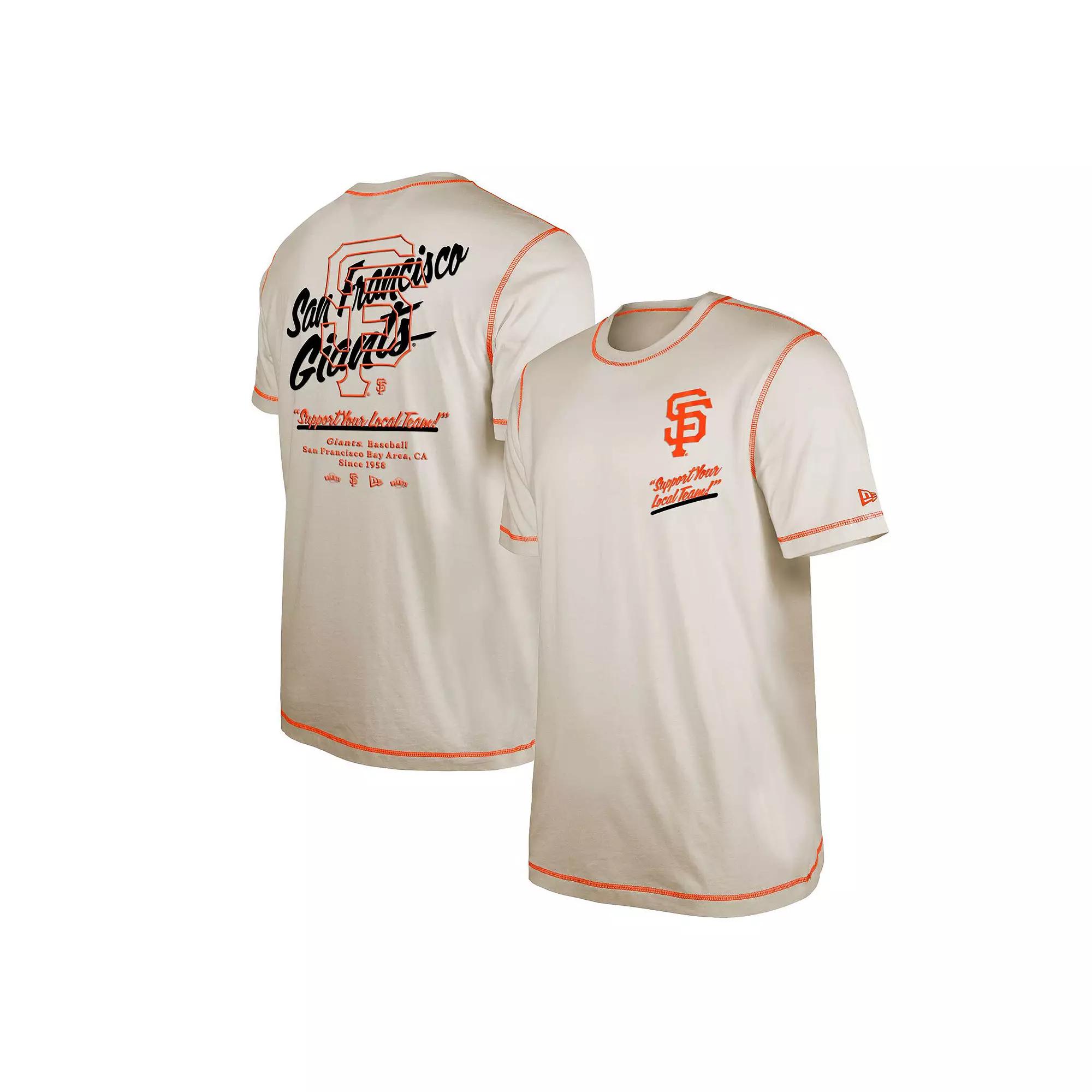 Men's New Era White San Francisco Giants Team Split T-Shirt,  Product Image