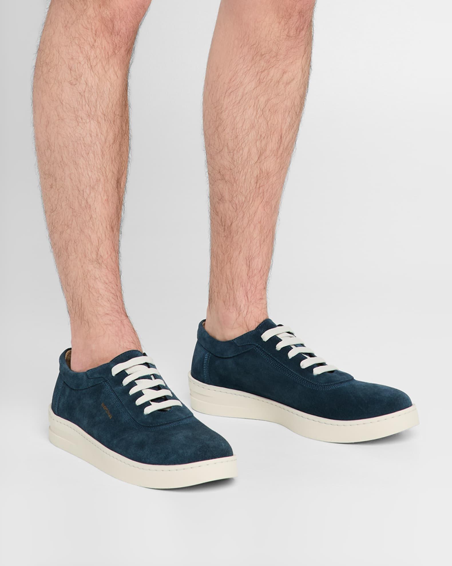 Men's Hamptons Suede Low-Top Sneakers Product Image