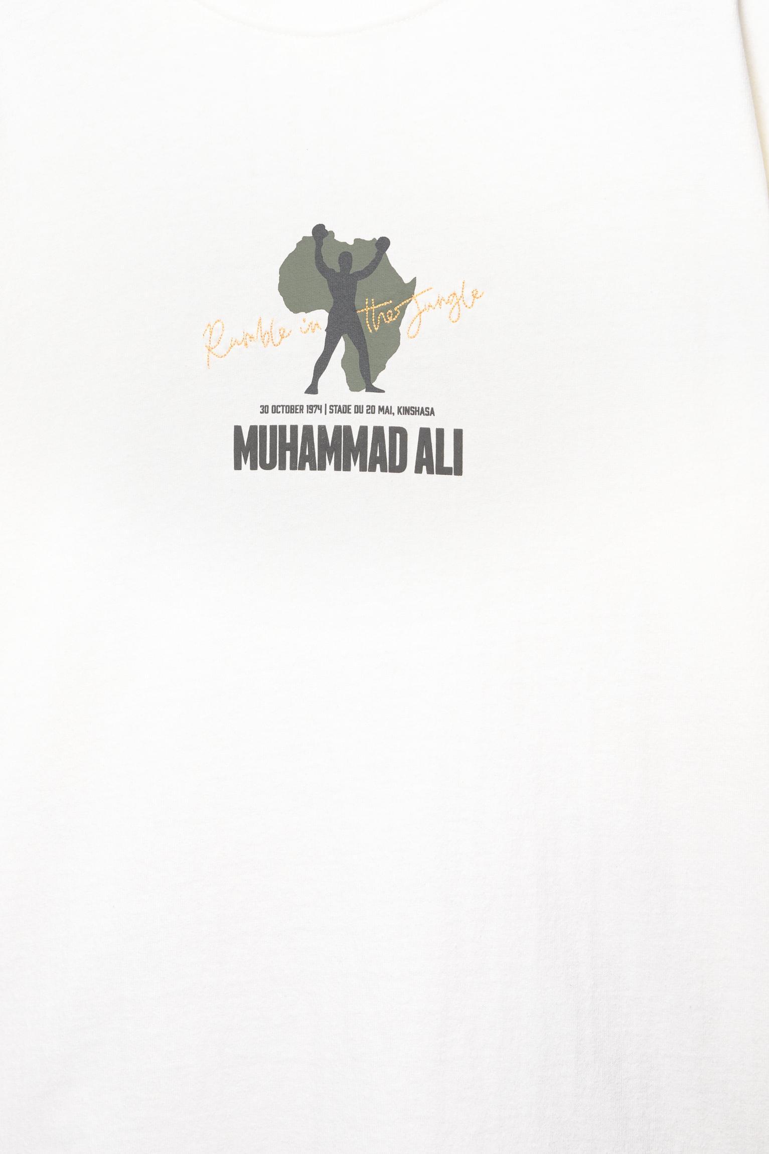 Muhammad Ali white T-shirt Product Image