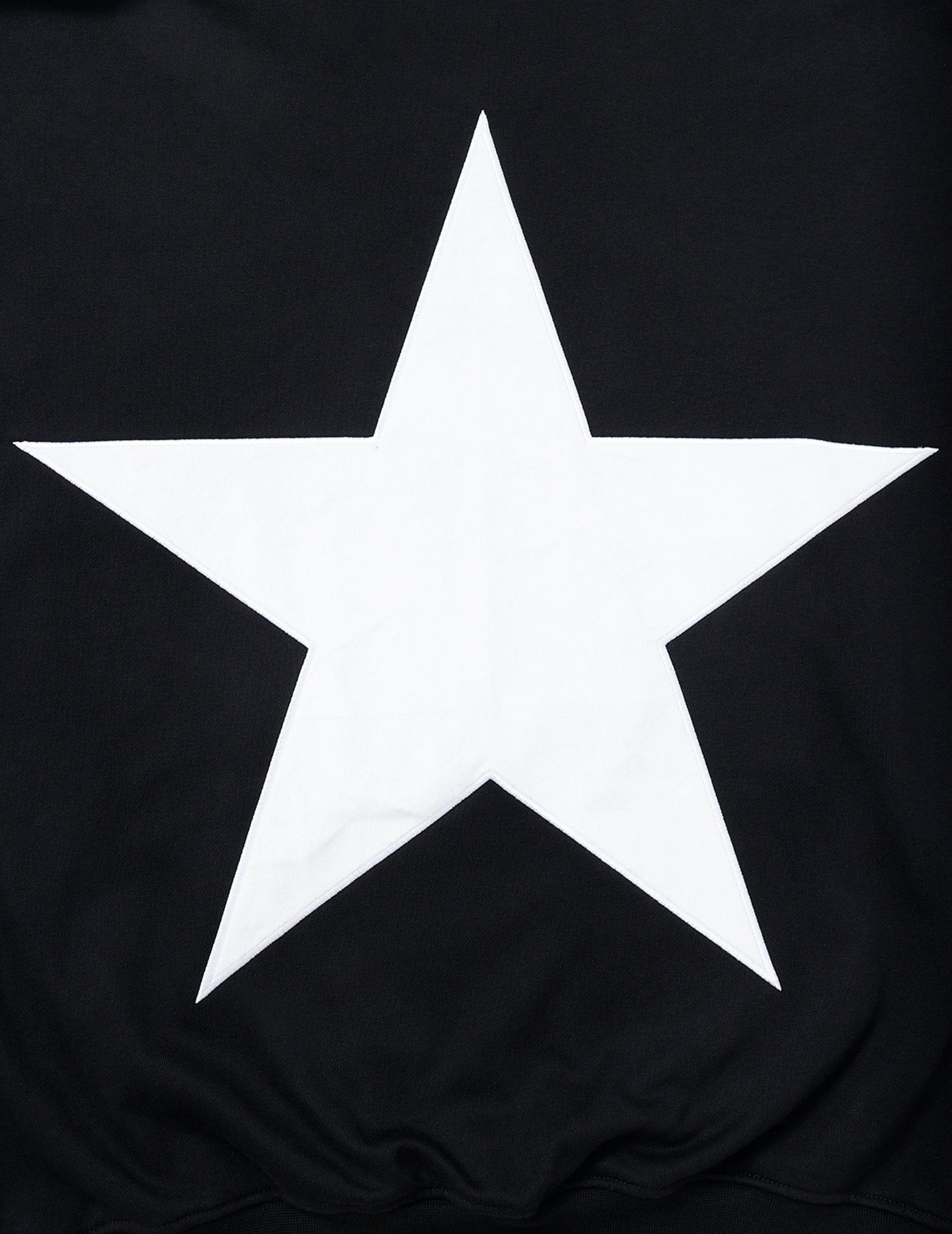 Aelfric Eden Star Print Color Contrast Hoodie Product Image