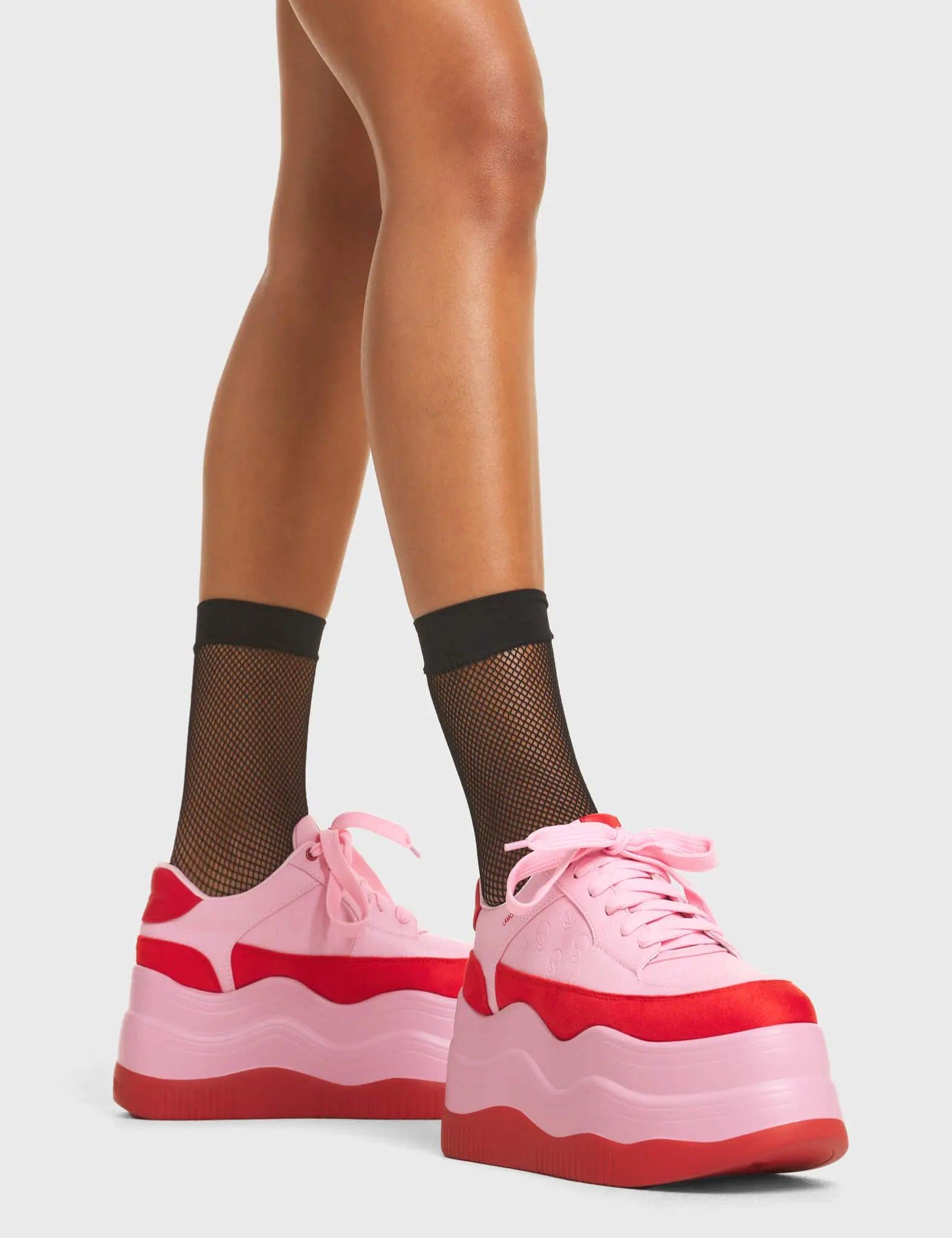 Spacey Chunky Platform Sneakers Product Image