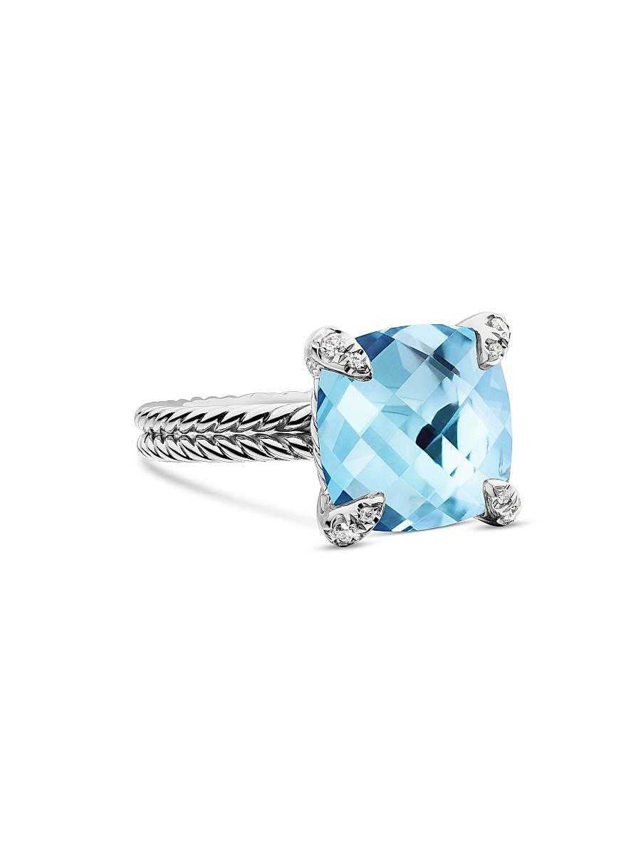 Womens Chatelaine Ring in Sterling Silver Product Image