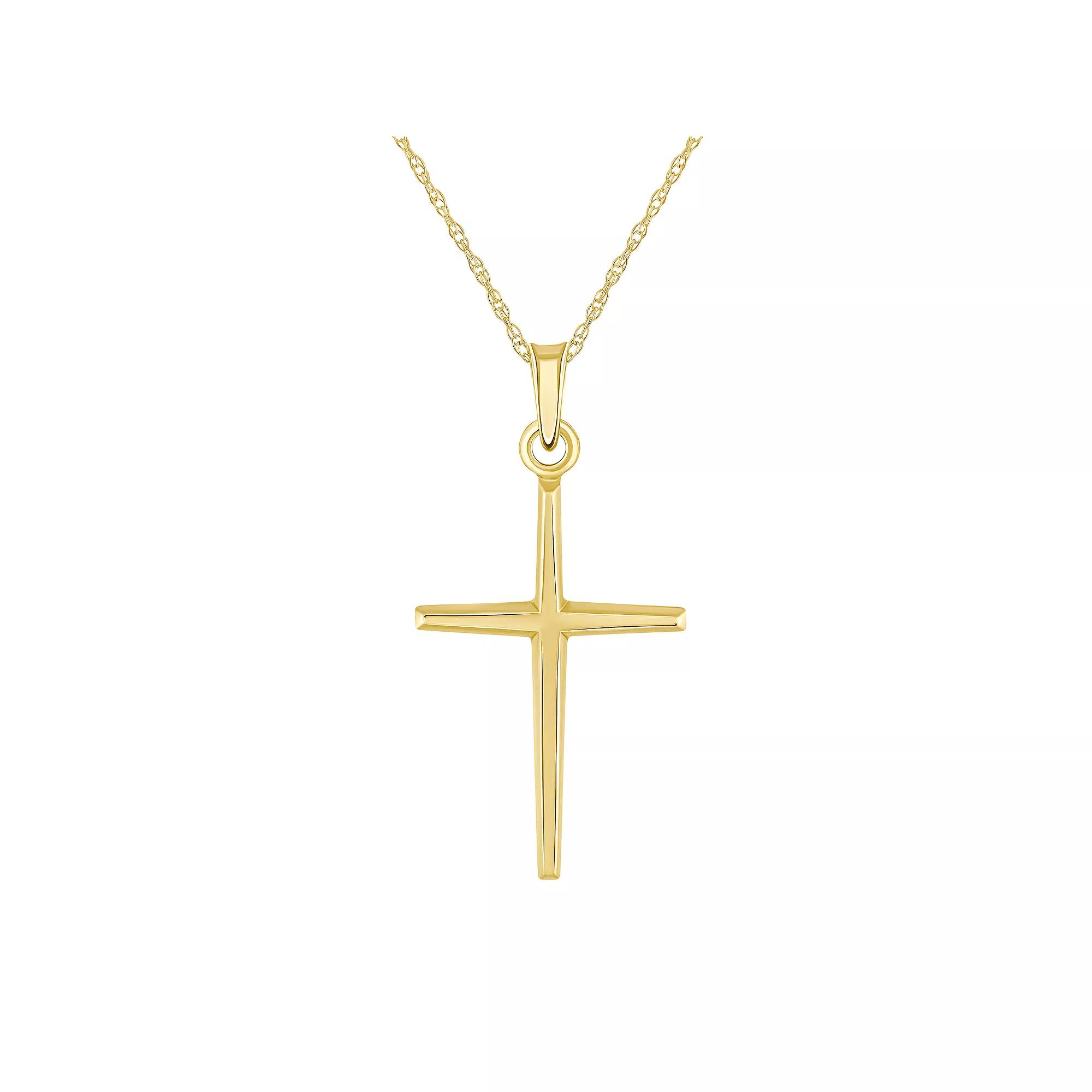 Nautica Rocks Gold Over Silver Marquise Malachite Pendant Necklace, Women's,  Product Image