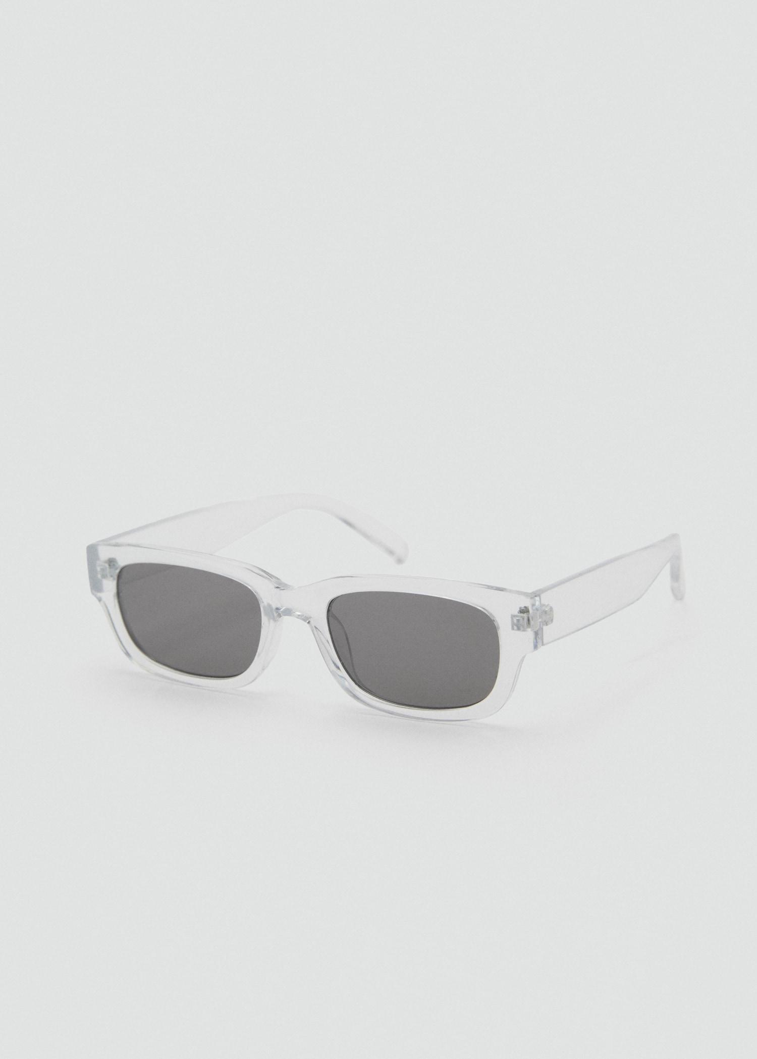 Rectangular-frame sunglasses - Women | MANGO USA Product Image