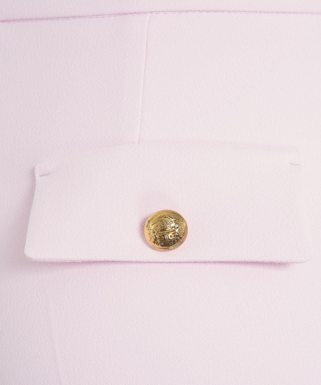 Cropped crêpe trousers Product Image