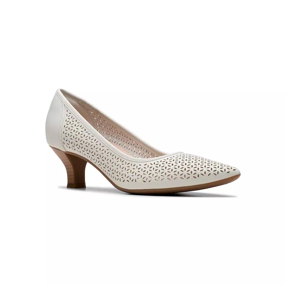 Clarks® Kepley Sky Women's Leather Pumps,  Product Image