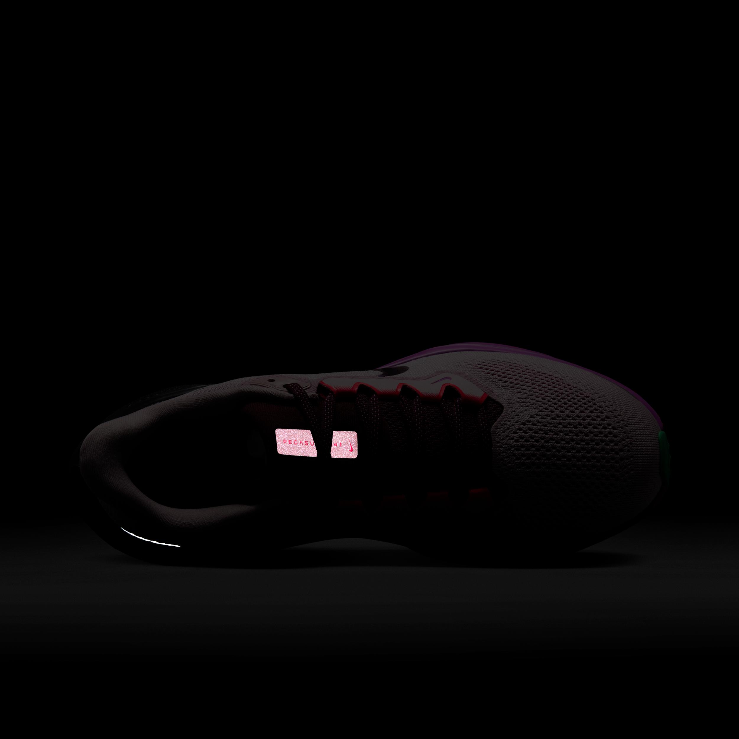 Nike Womens Pegasus 41 Faith Kipyegon Road Running Shoes | IB4199-500 Product Image