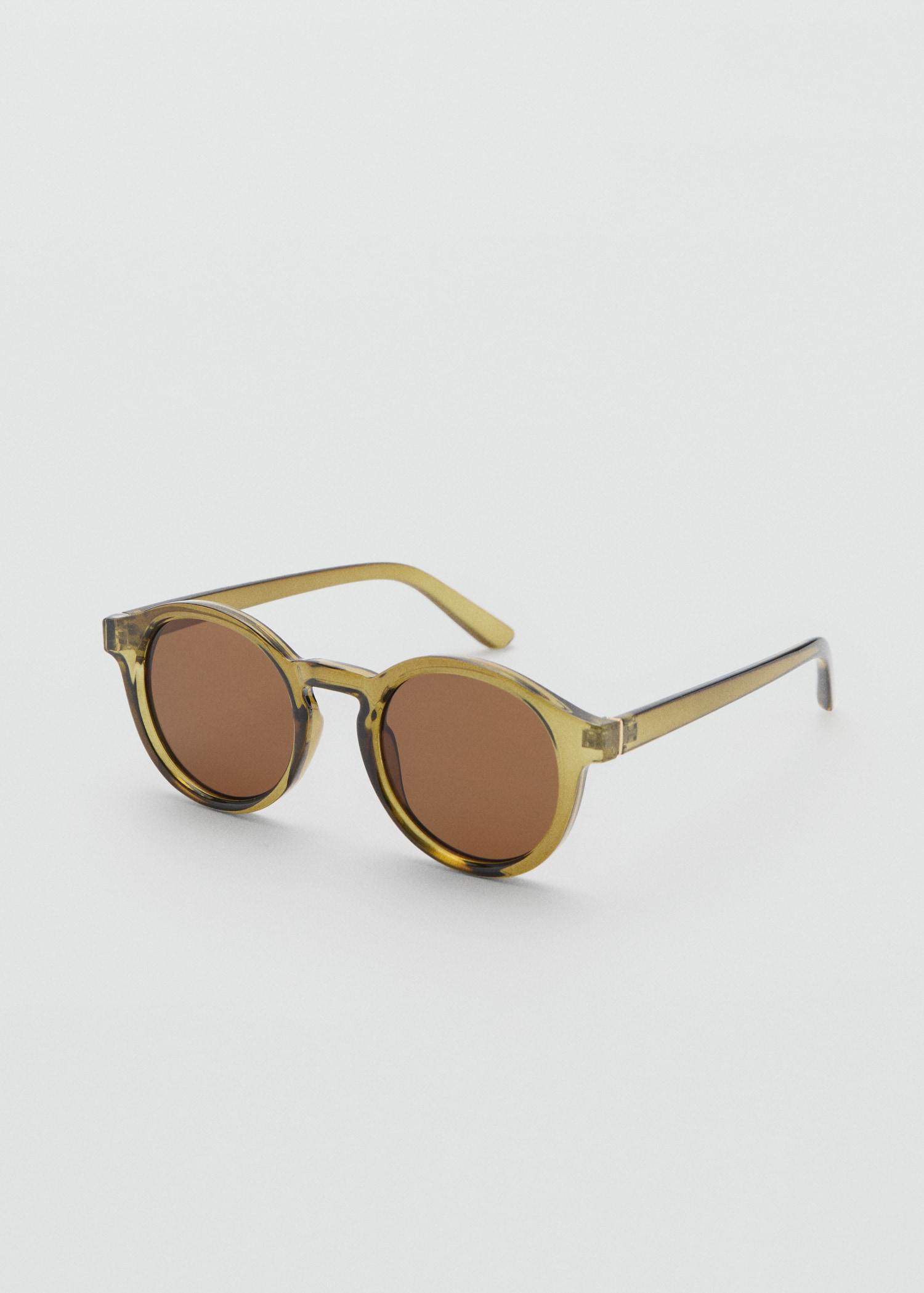 Round-framed sunglasses - Men | MANGO USA Product Image