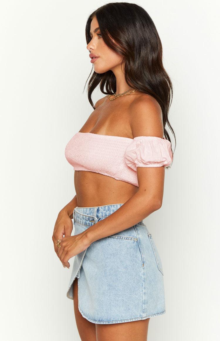 Molly Pink Crop Top Baby Product Image