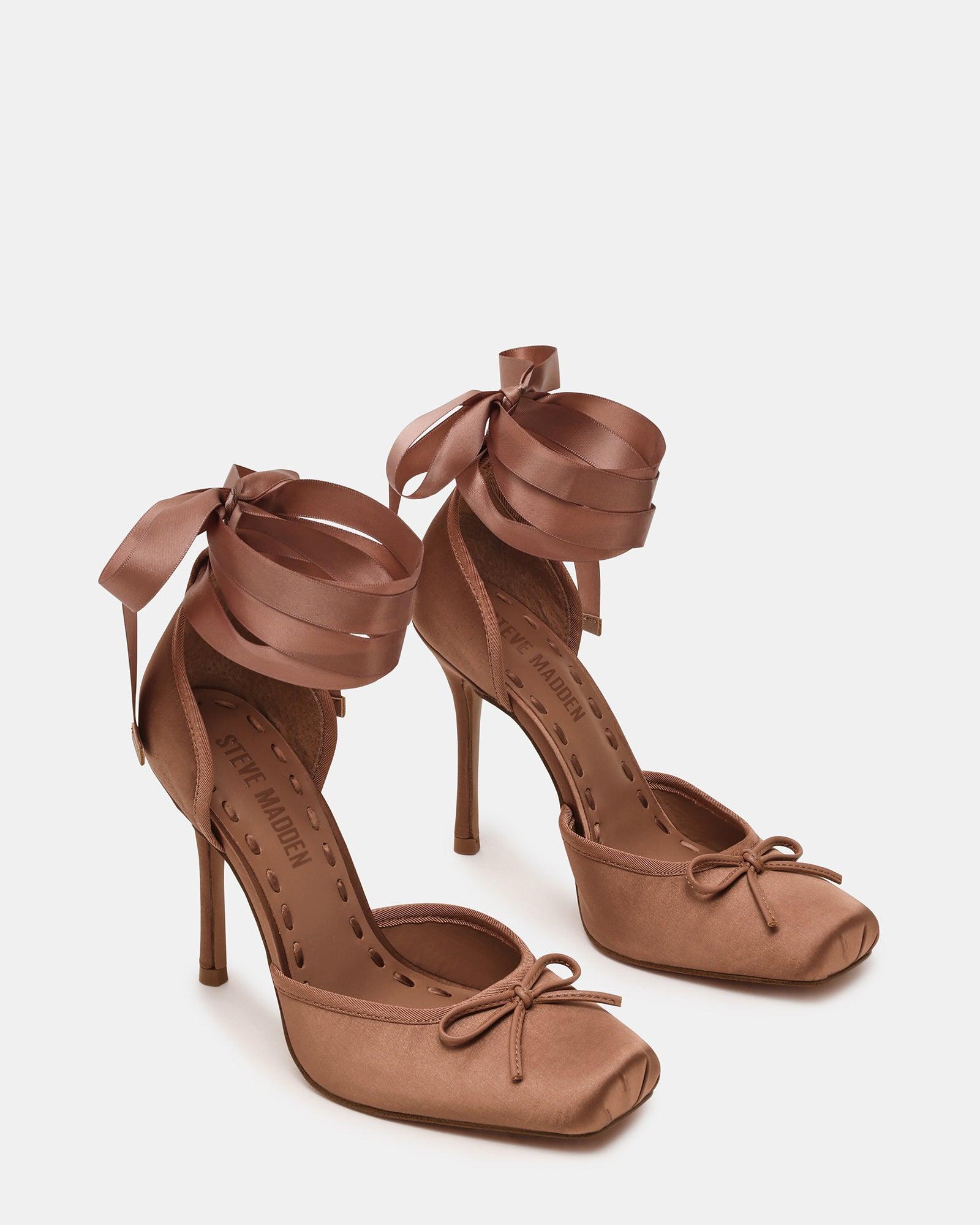 LARINA TAN SATIN Female Product Image