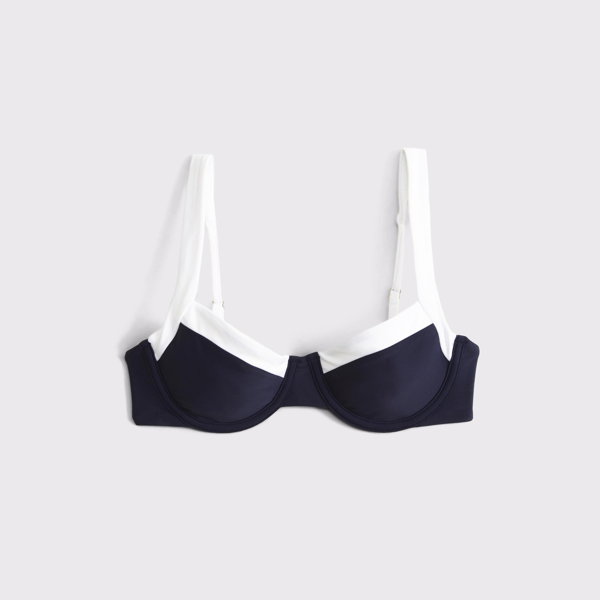 Wide Strap Underwire Bikini Top Product Image