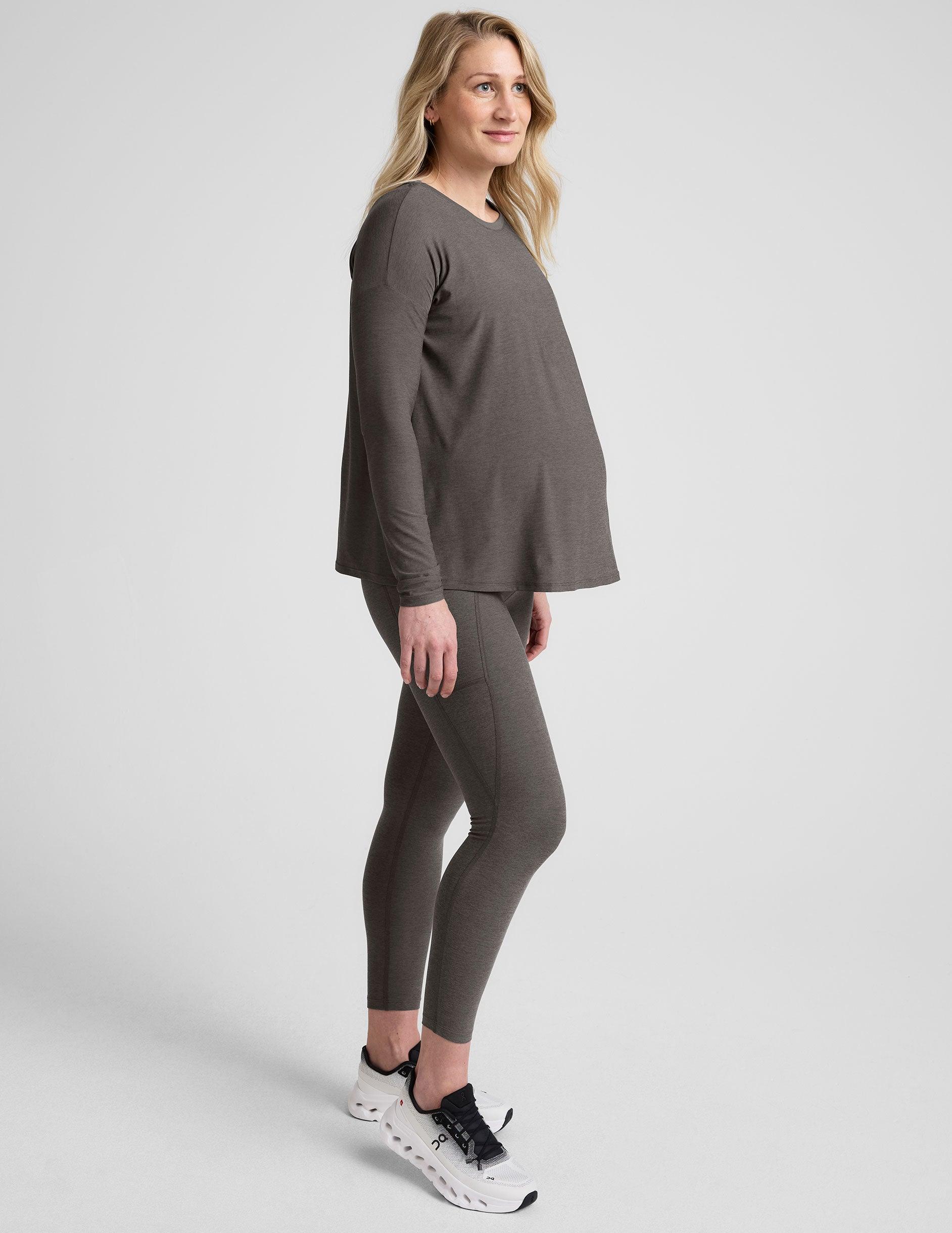 Spacedye Love the Bump Maternity Pocket Midi Legging Product Image