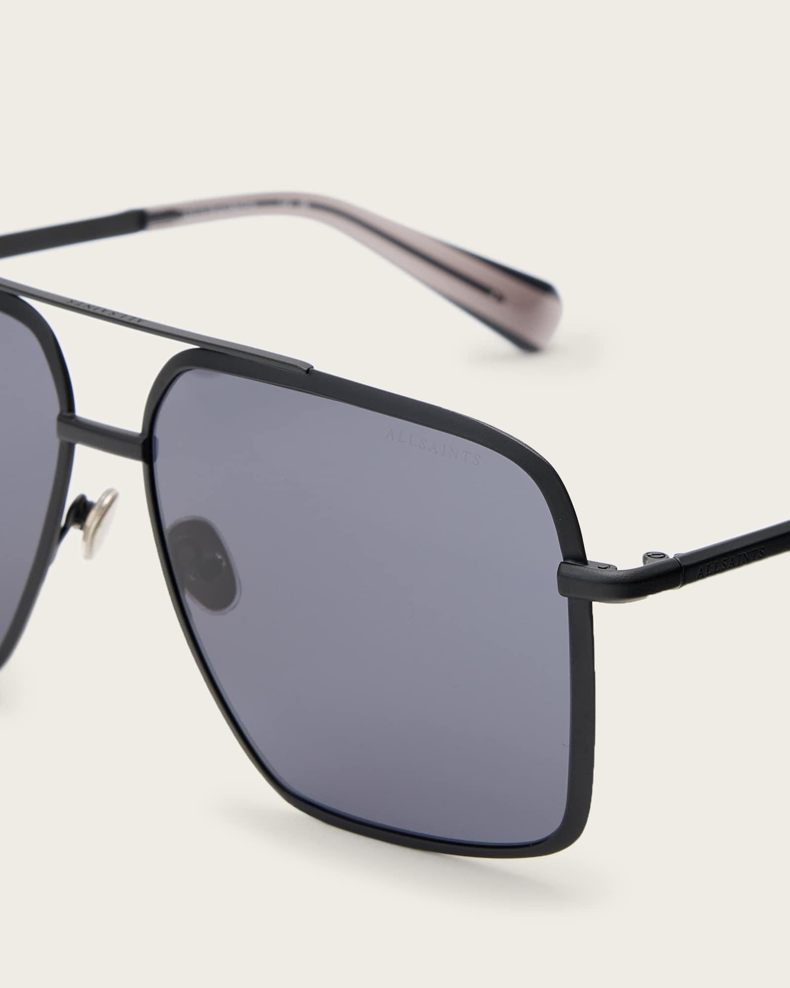 Minka Flat Top Cat Eye Sunglasses LIPSTICK RED | ALLSAINTS US Product Image