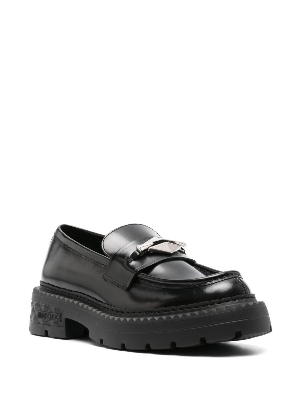 Marlow Diamond leather loafers Product Image
