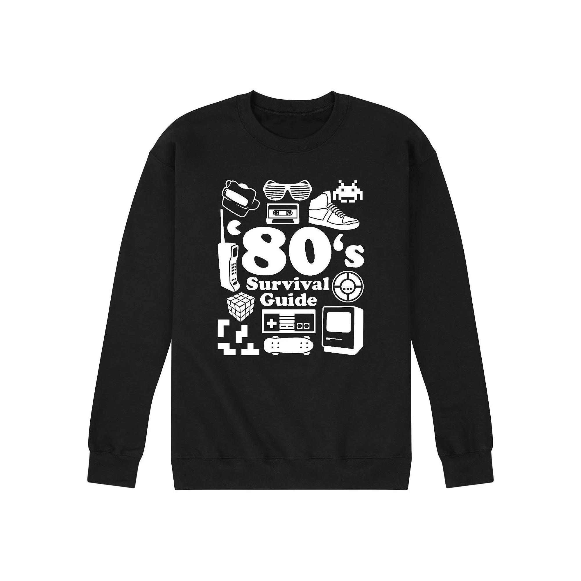 Men's 80's Survival Guide Sweatshirt,  Product Image