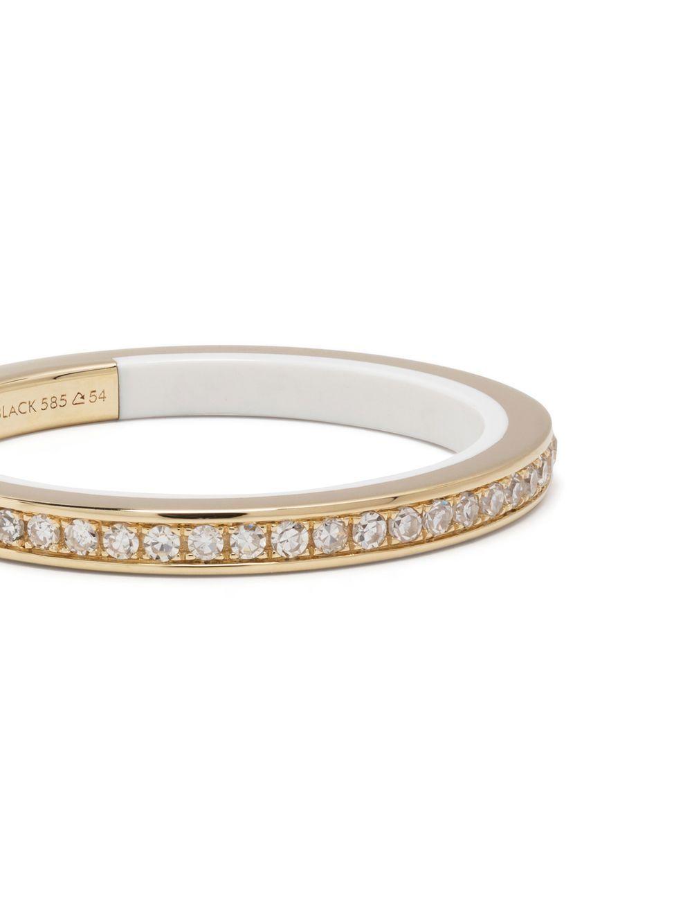 14kt yellow gold diamond ring Product Image