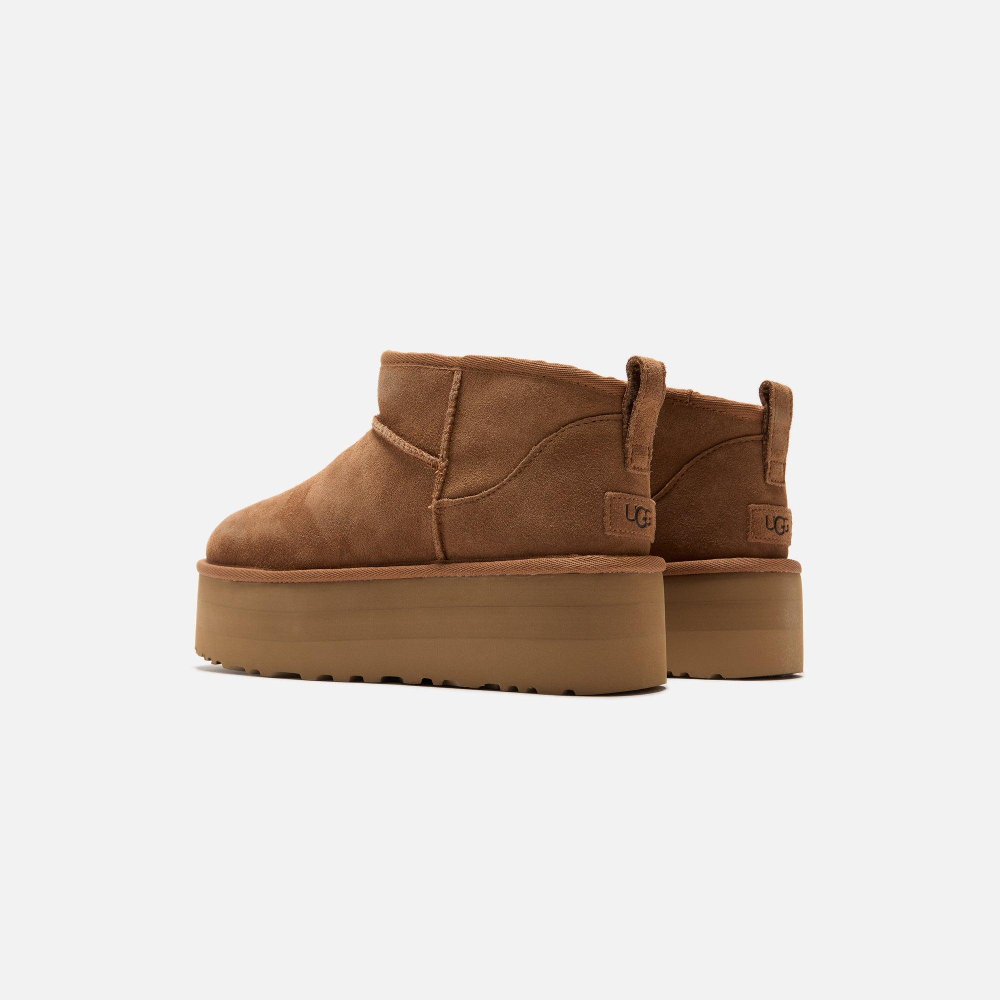 UGG WMNS Classic Ultra Mini Platform - Chestnut Female Product Image