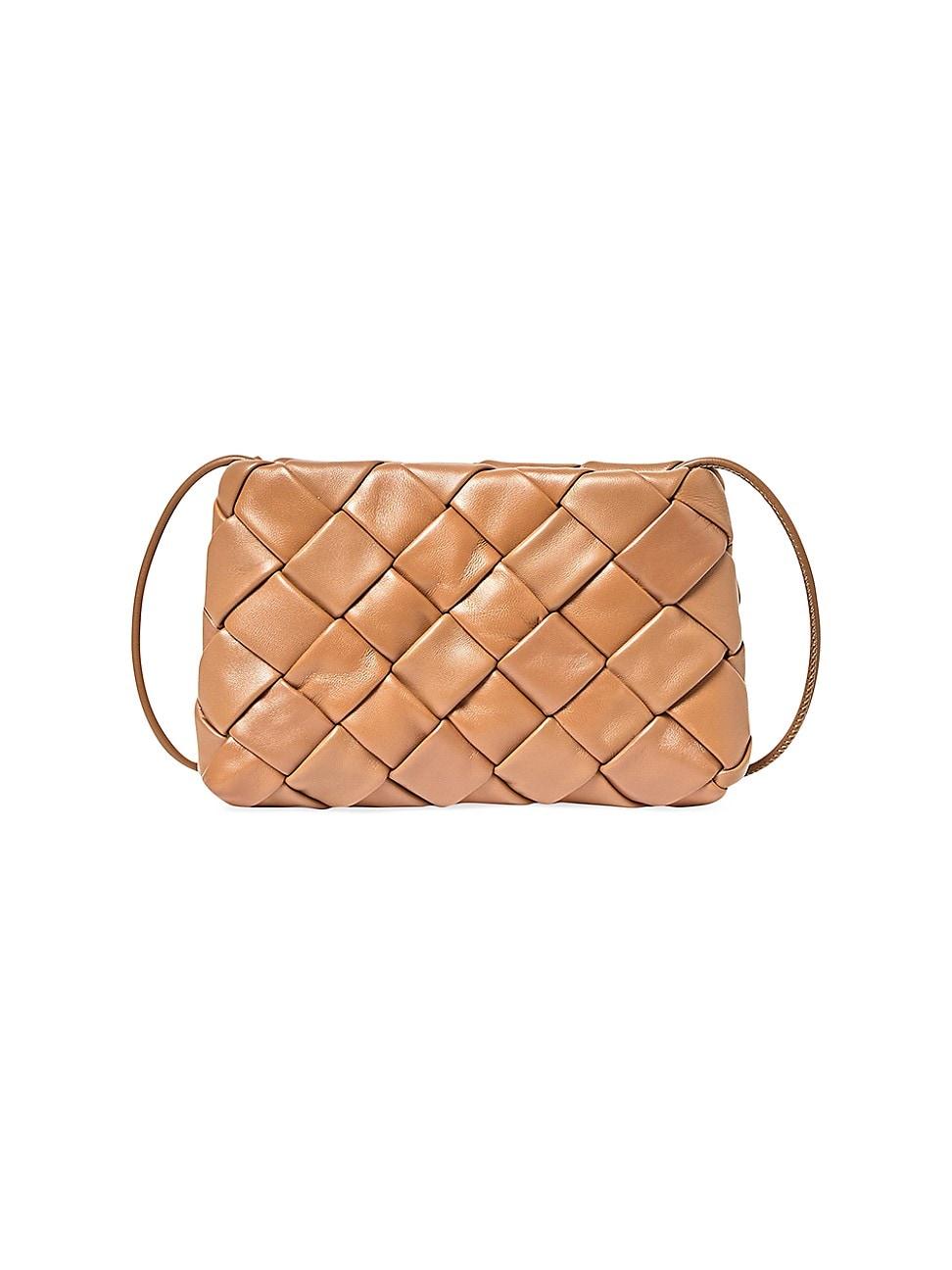 Womens Auzeen Leather Clutch Product Image