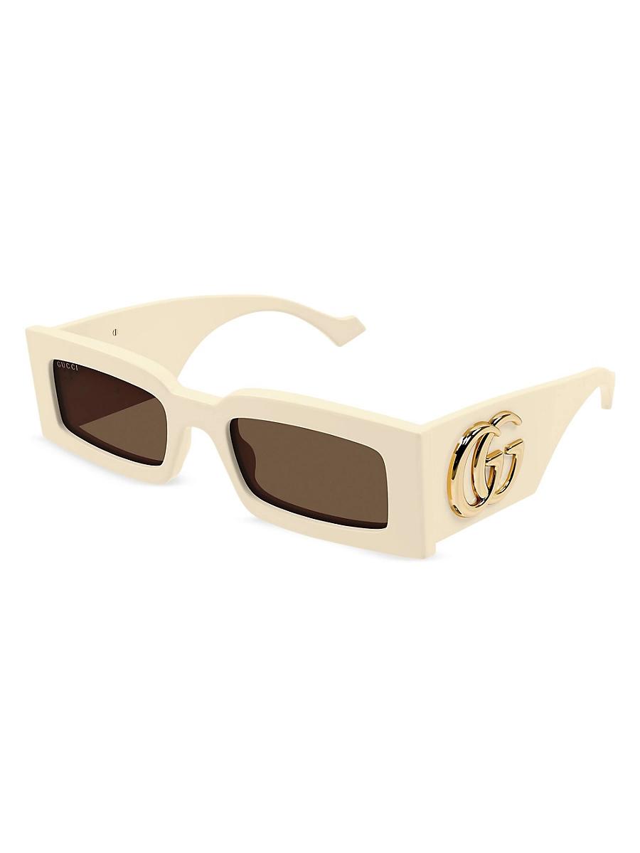 Womens Gucci Generation 53MM Rectangular Sunglasses Product Image