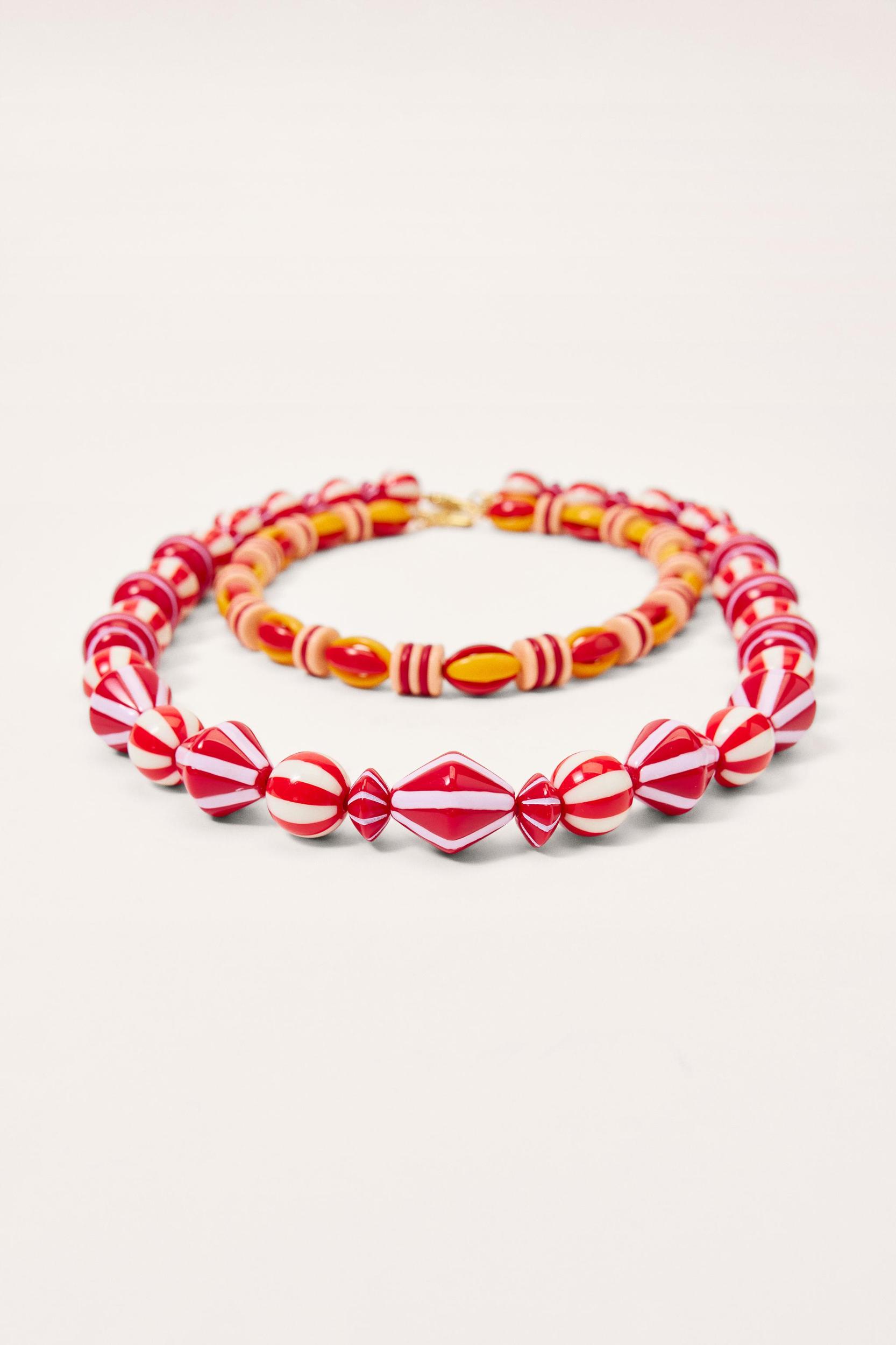 LIMITED EDITION 2-PACK OF STRIPED NECKLACES Product Image