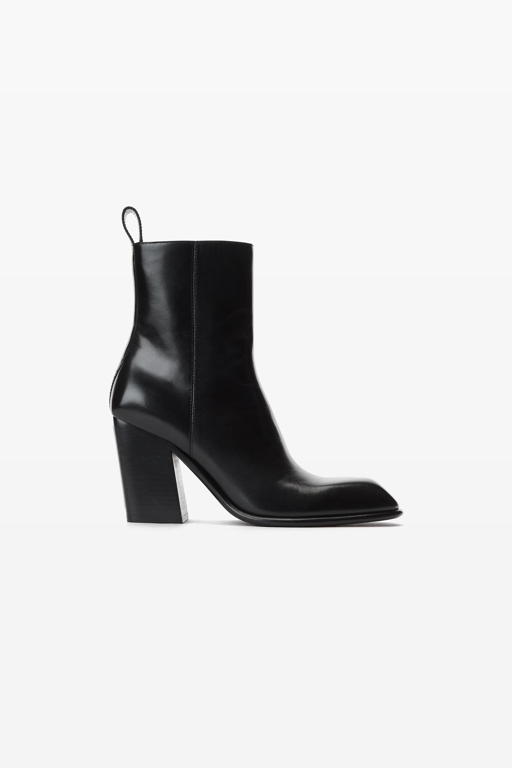 Throttle 95mm Ankle Boot In Leather Product Image