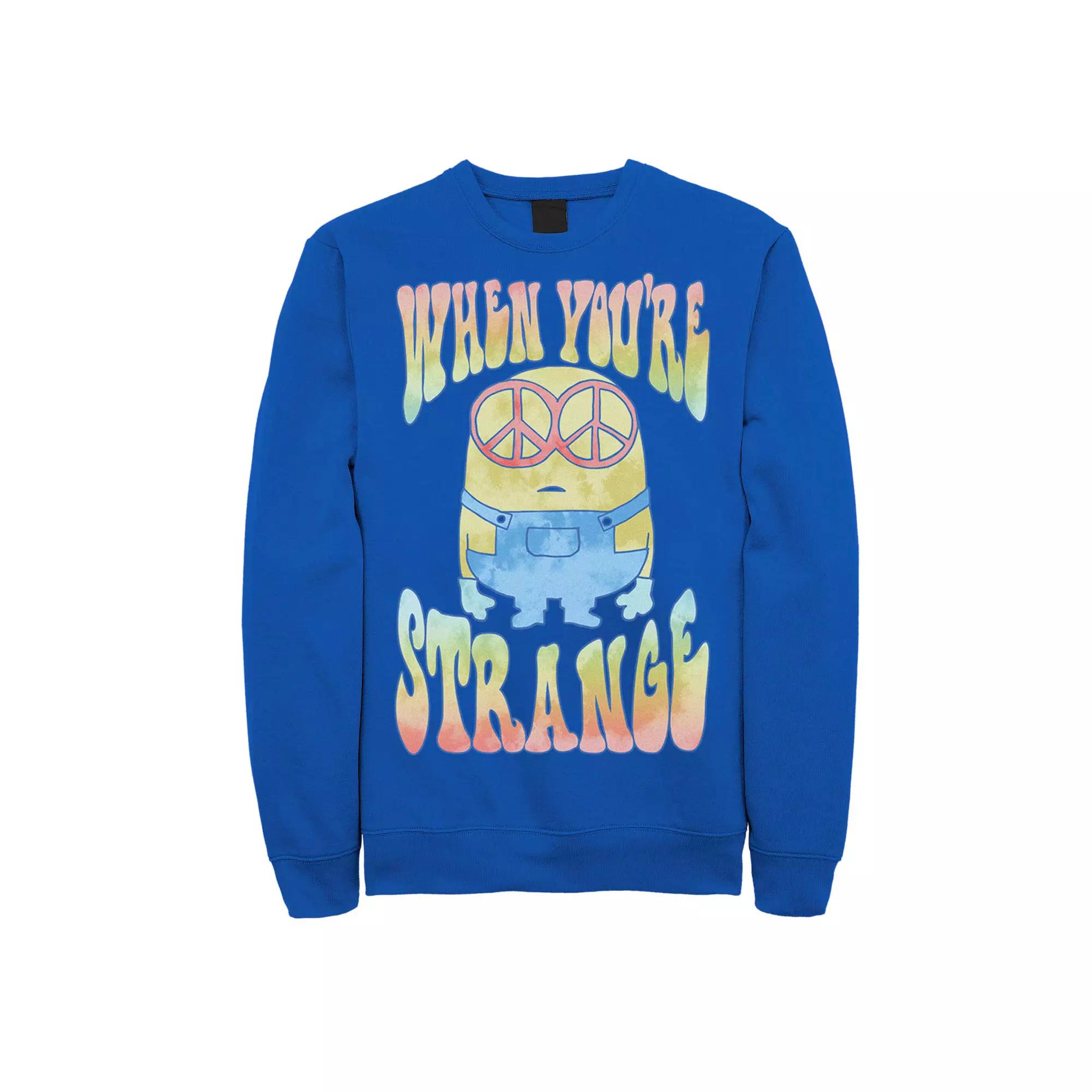 Men's Despicable Me Minions When You're Strange Sweatshirt,  Product Image