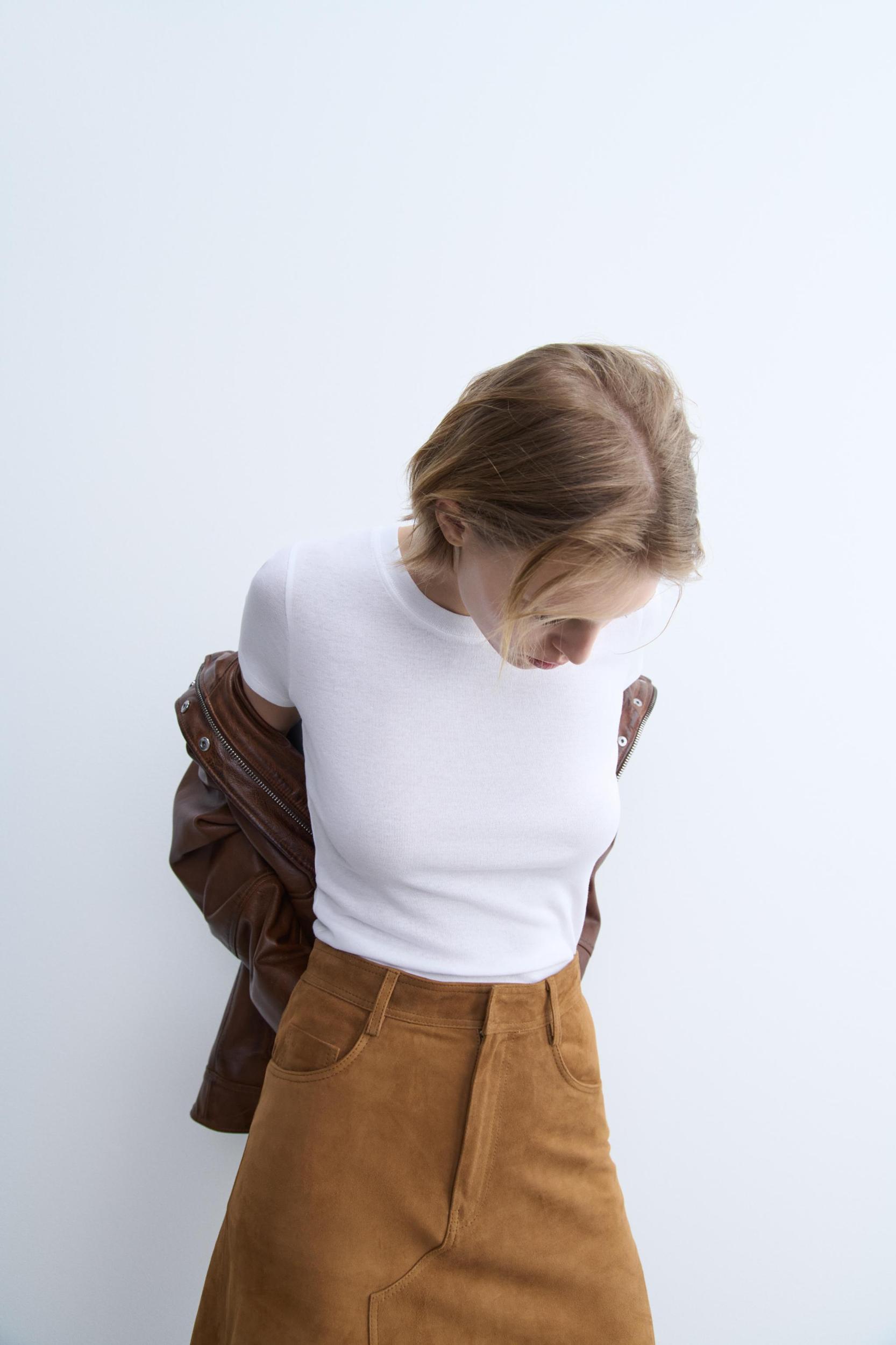 SHORT SLEEVE COTTON T-SHIRT Product Image