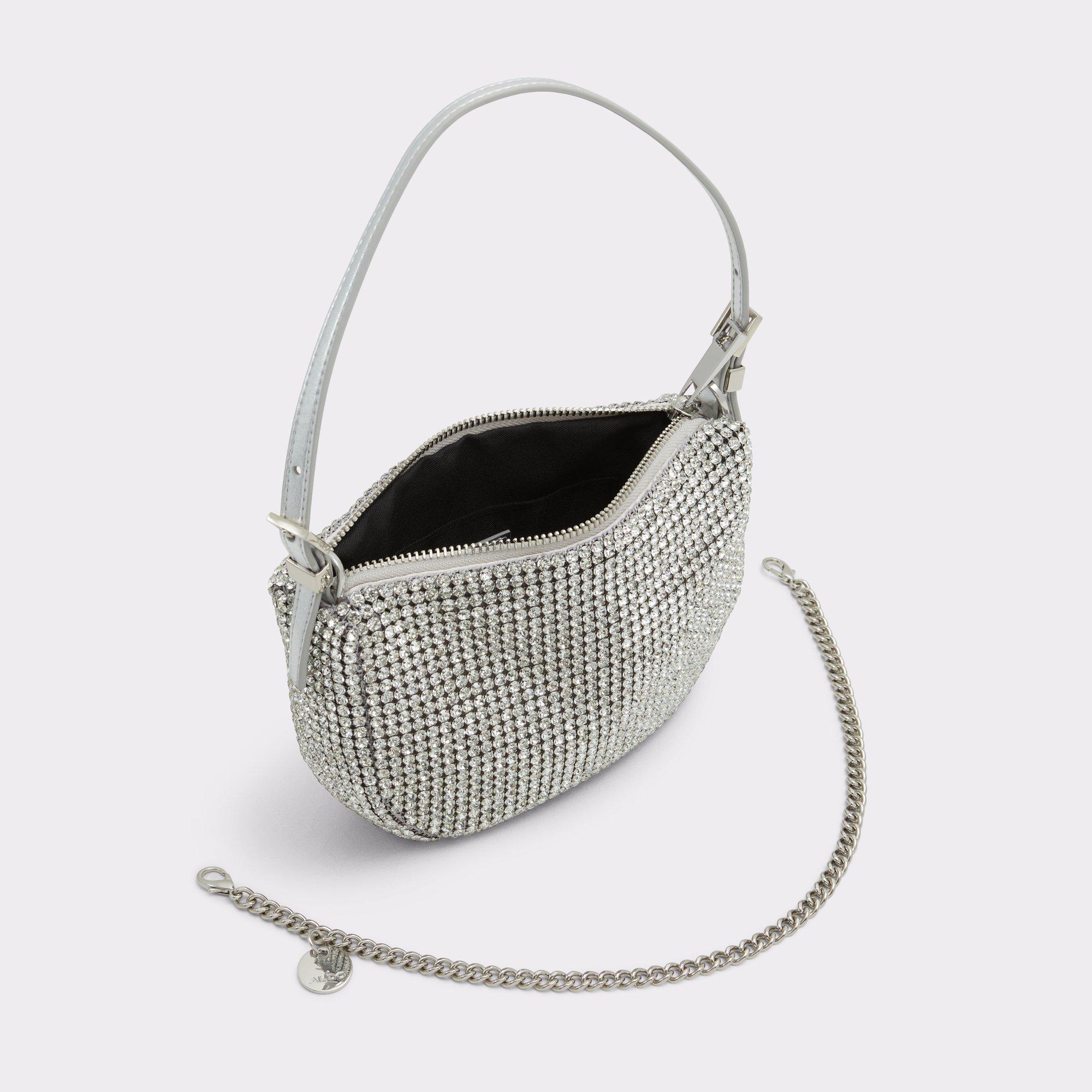 Mistera Silver Women's Shoulder Bags | ALDO US Product Image