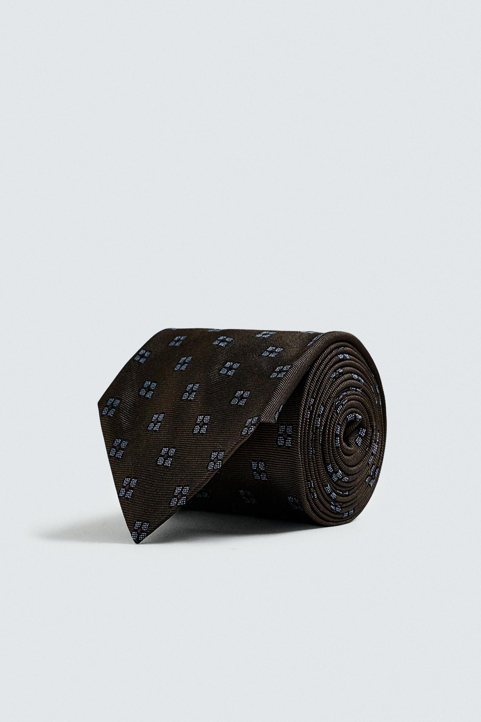 100% SILK JACQUARD TIE Product Image