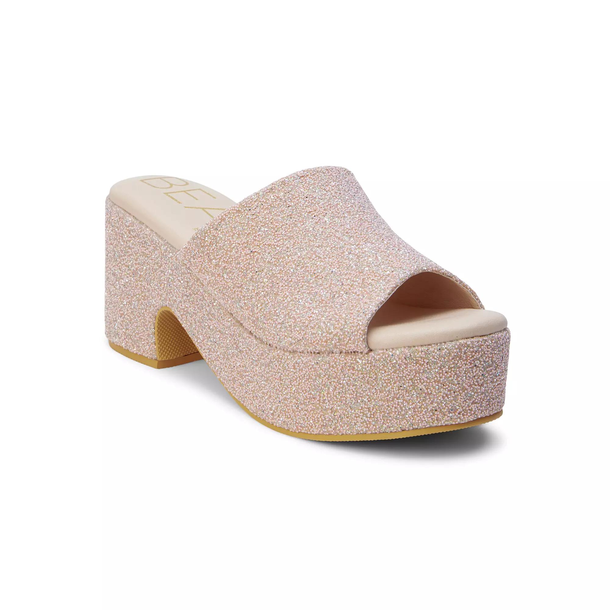 Beach by Matisse Terry Women's Platform Sandals, Size: 9, Pink Velvet Product Image