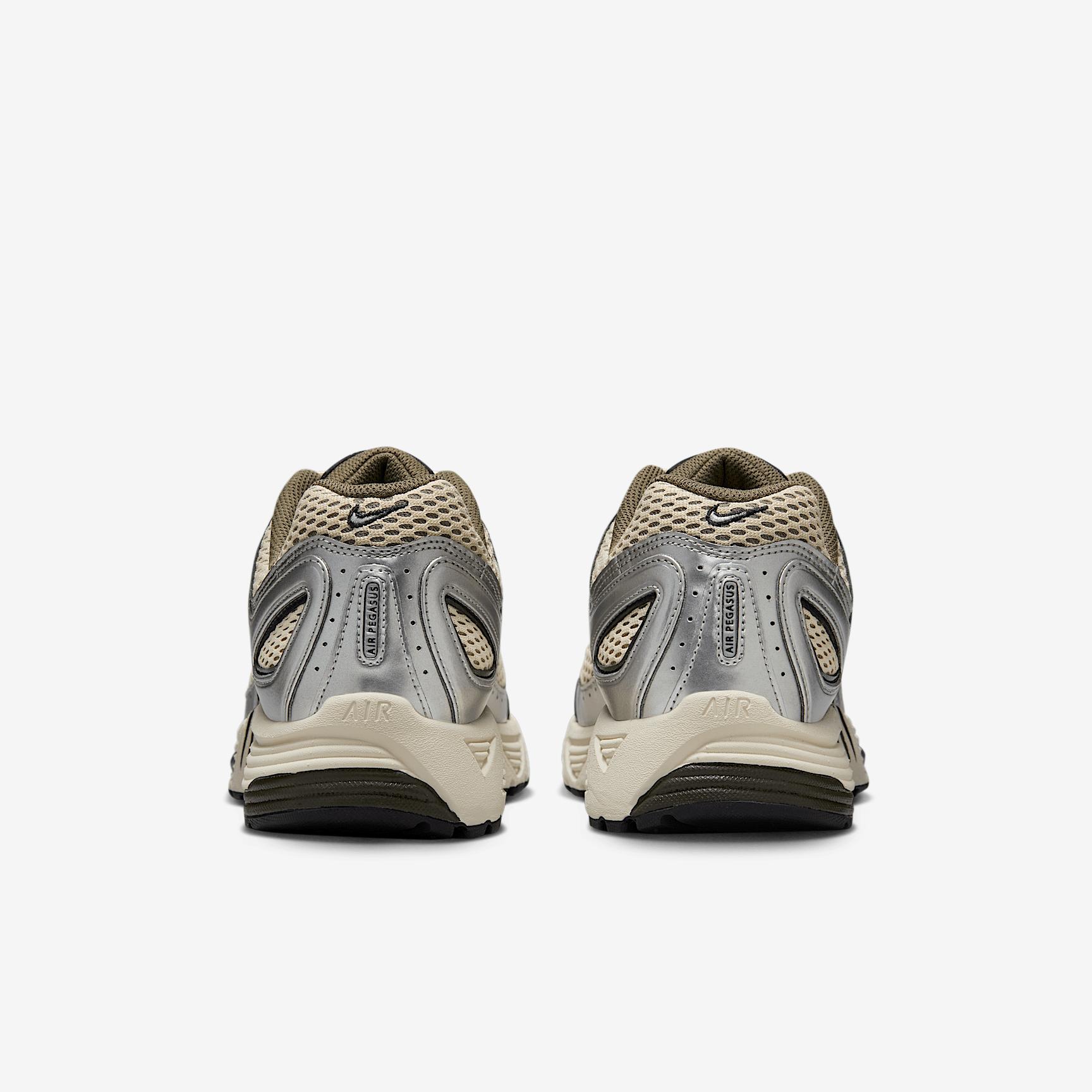 Nike Mens Nike Nike Air Pegasus 2005 NA - Mens Running Shoes Light Khaki/Metallic Silver/Medium Olive Product Image