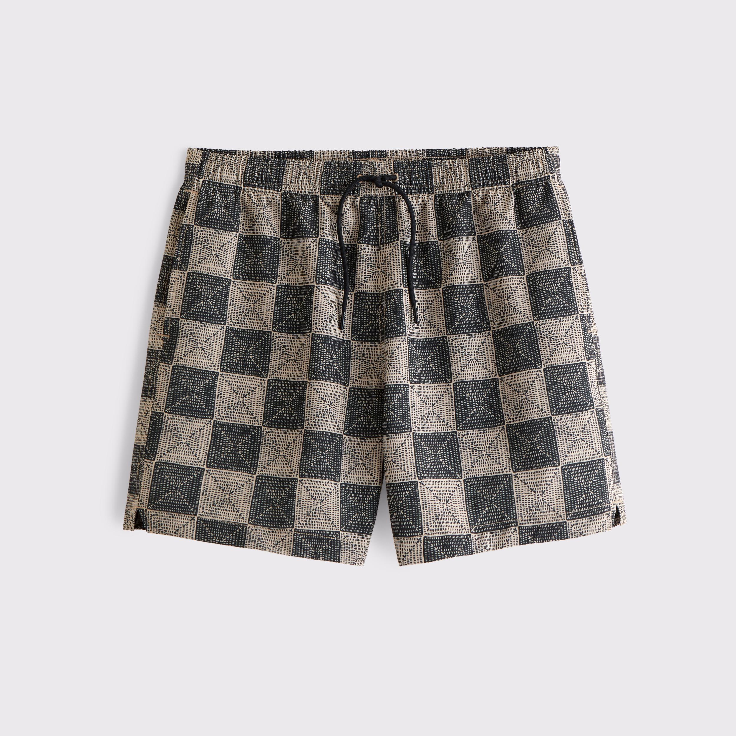 Pull-On Seersucker Swim Trunk Product Image