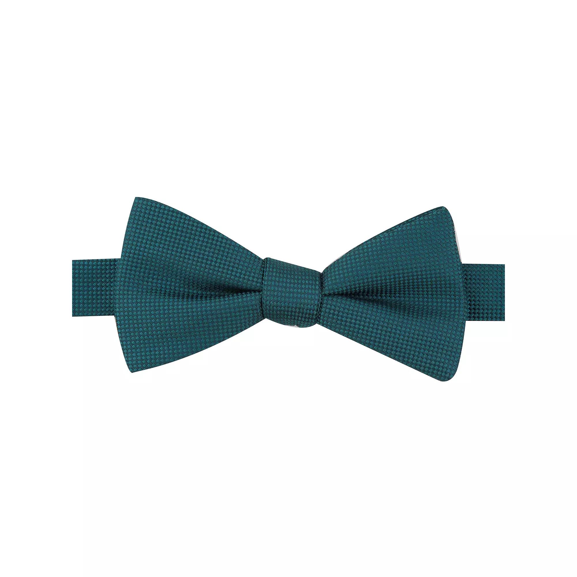 Men's Bespoke Pre-Tied Bow Tie, Hunter Oxford Product Image