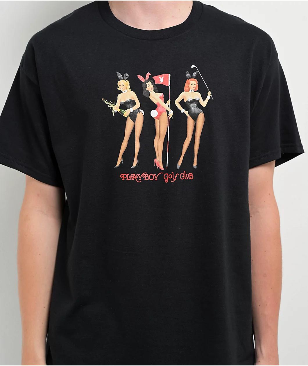 Color Bars x Playboy Whos Your Caddy Black T-Shirt Product Image