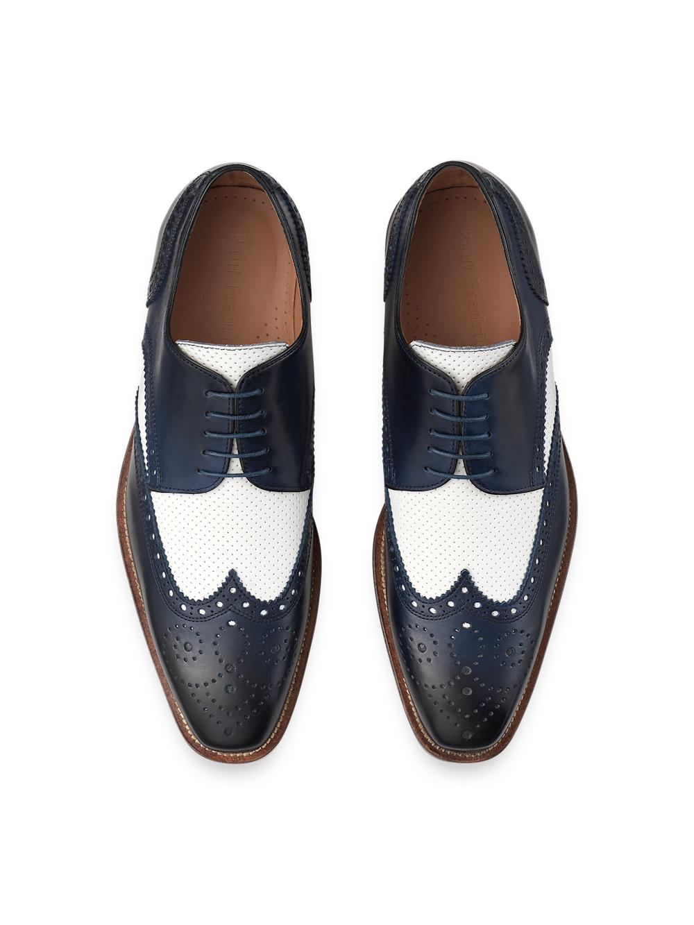 Morris Derby - Navy/white Product Image