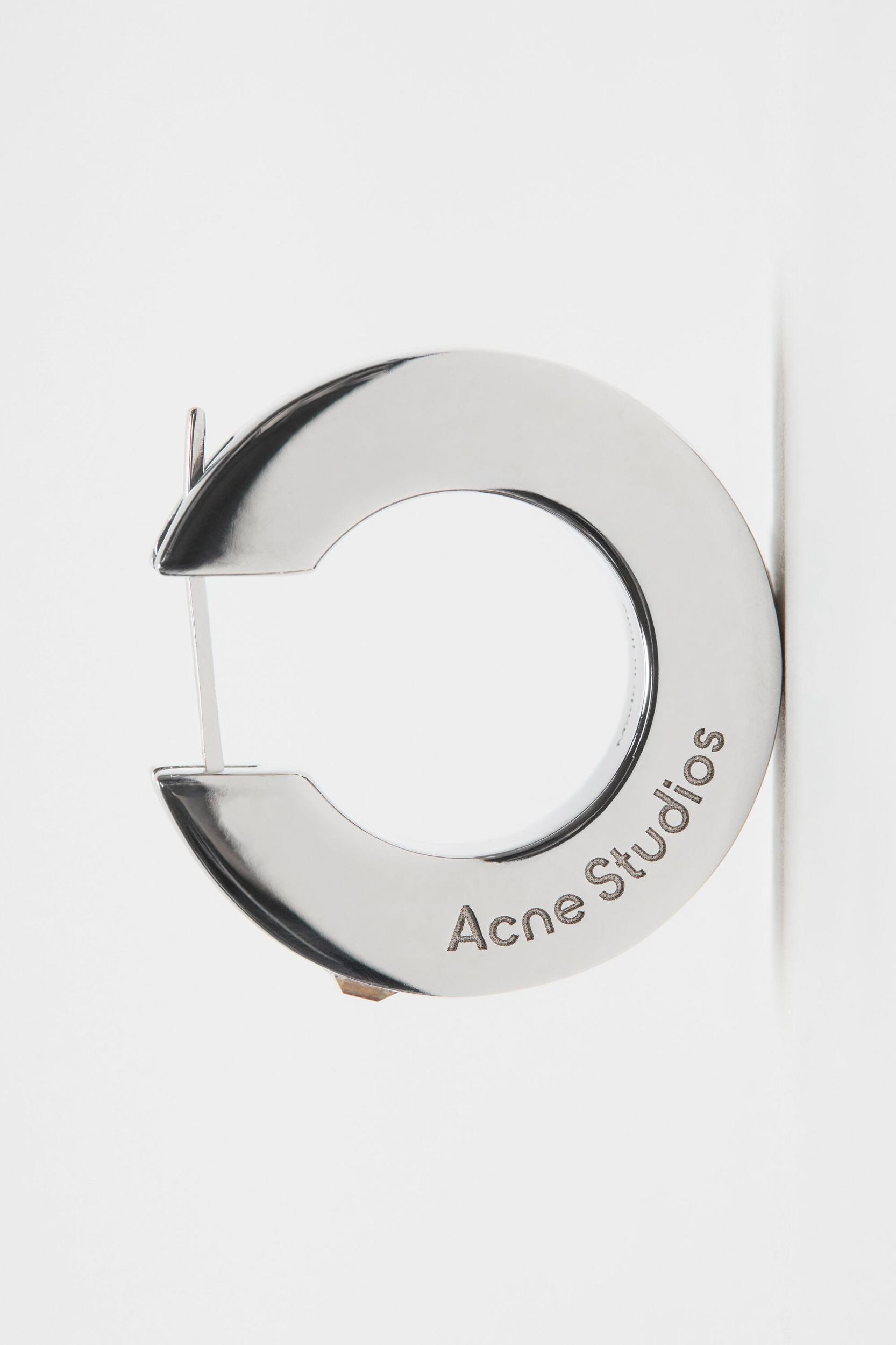 Crystal hoop earrings Product Image