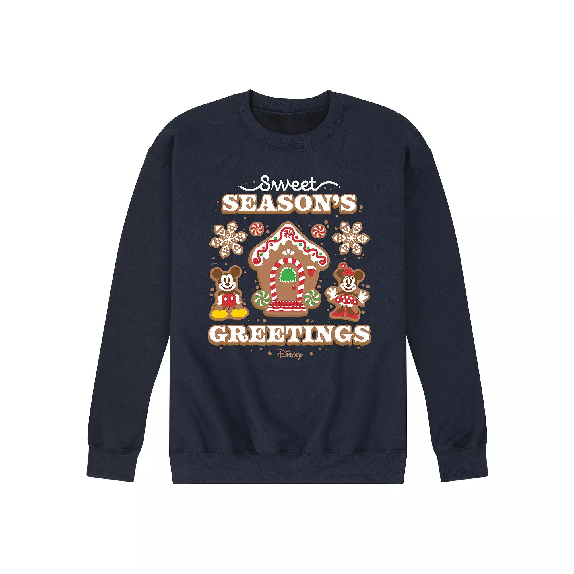 Disney's Men's Sweet Seasons Greetings Fleece,  Product Image