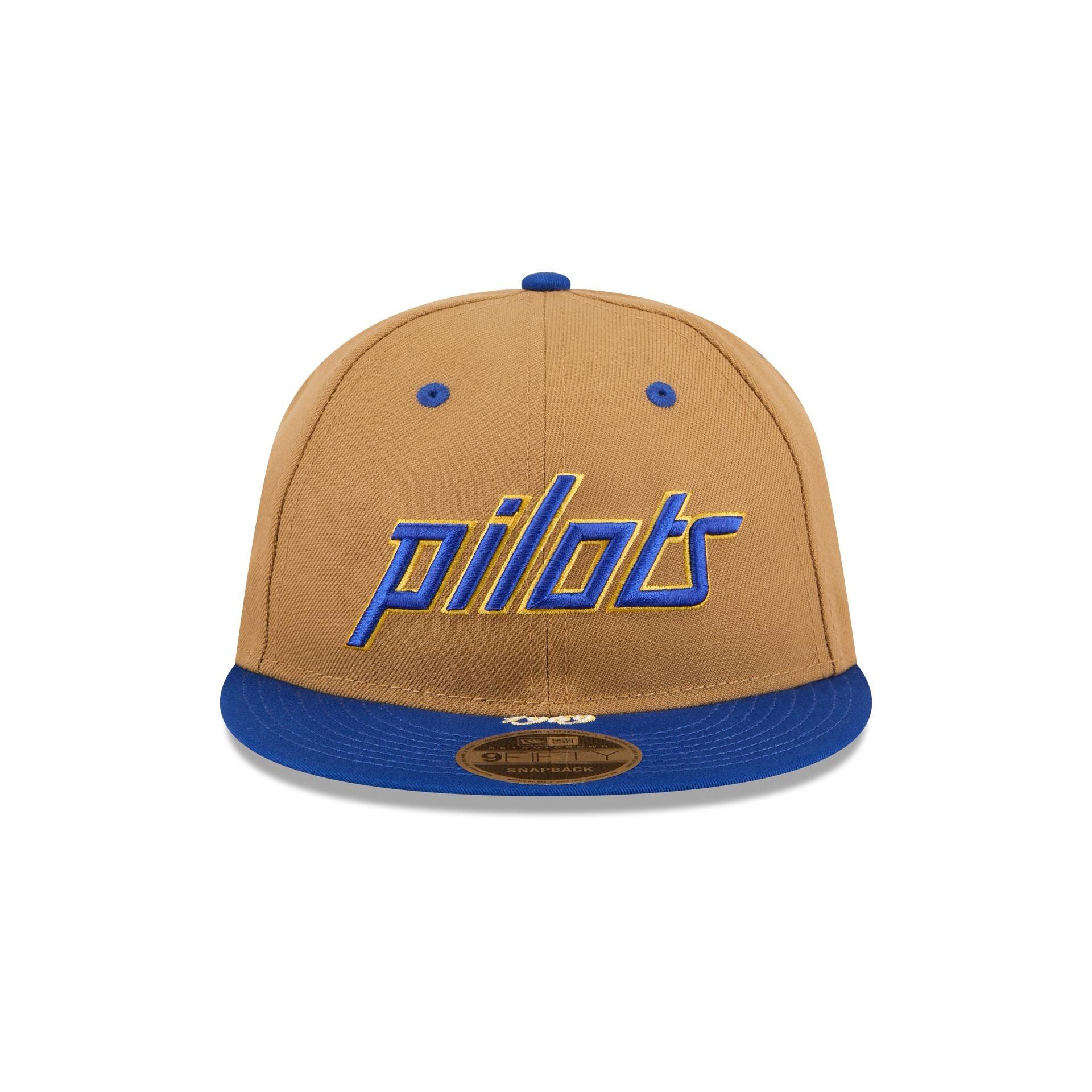 Seattle Pilots Wheat Retro Crown 9FIFTY Snapback Hat Male Product Image
