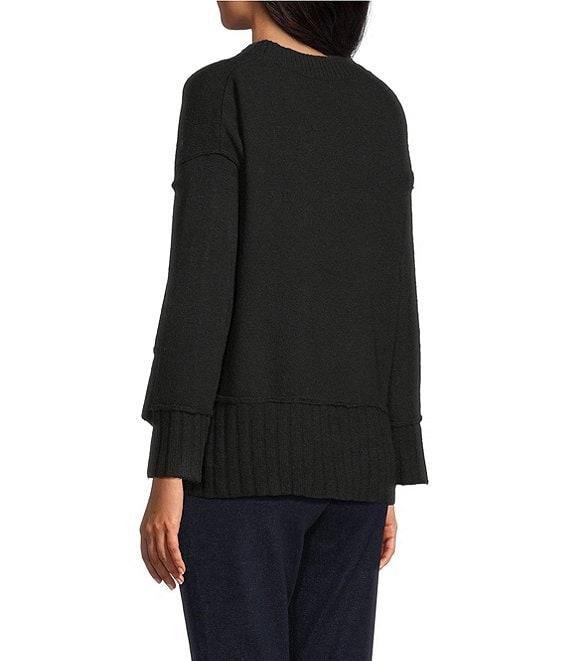 Westbound Wool Blend Long Sleeve Crew Neck Sweater Product Image