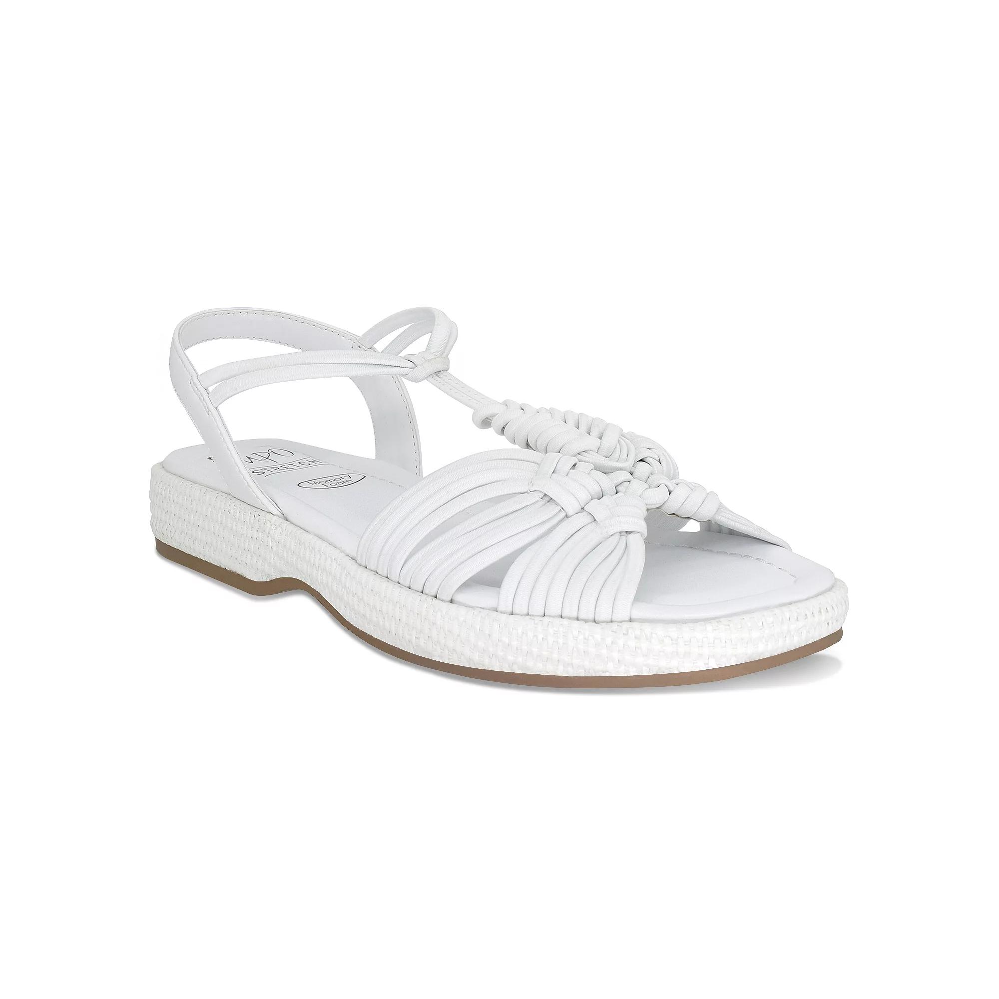 Impo Ryanna Women's Stretch Elastic Memory Foam Sandals,  Product Image