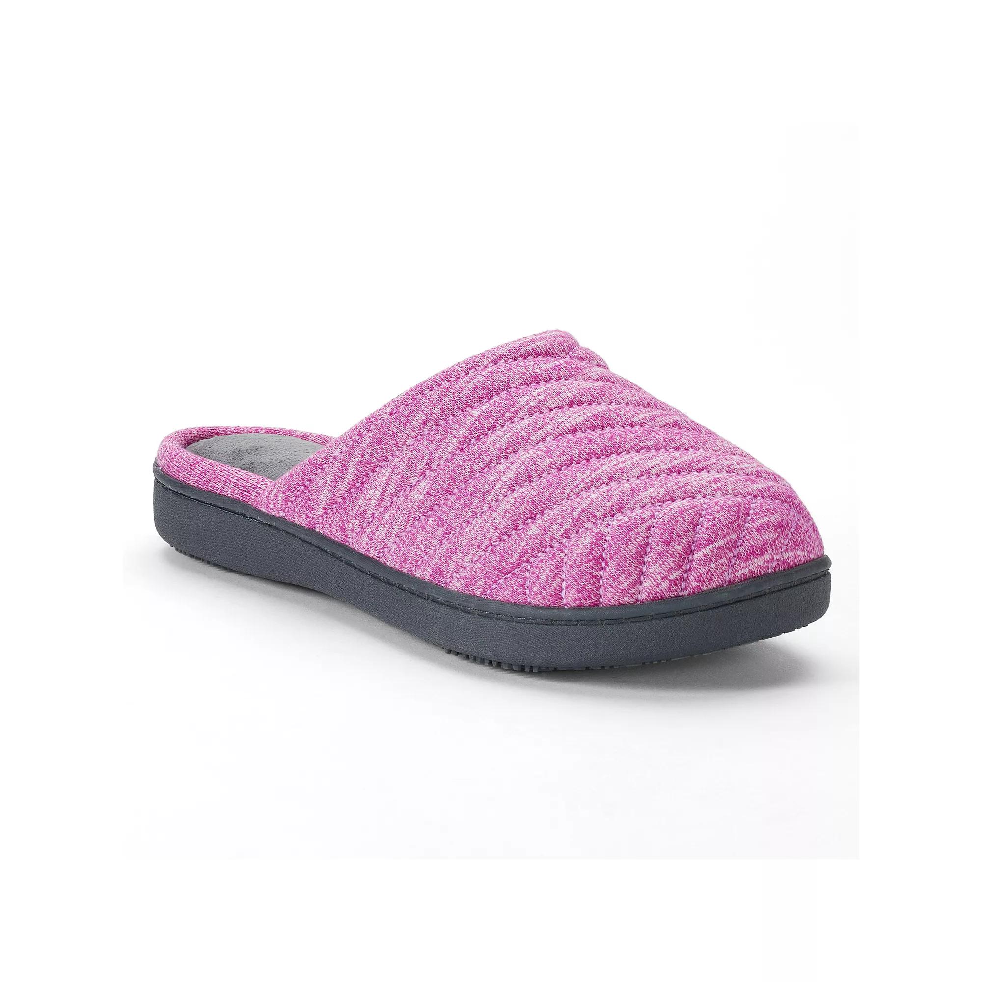 isotoner Andrea Space Knit Women's Clog Slippers,  Product Image