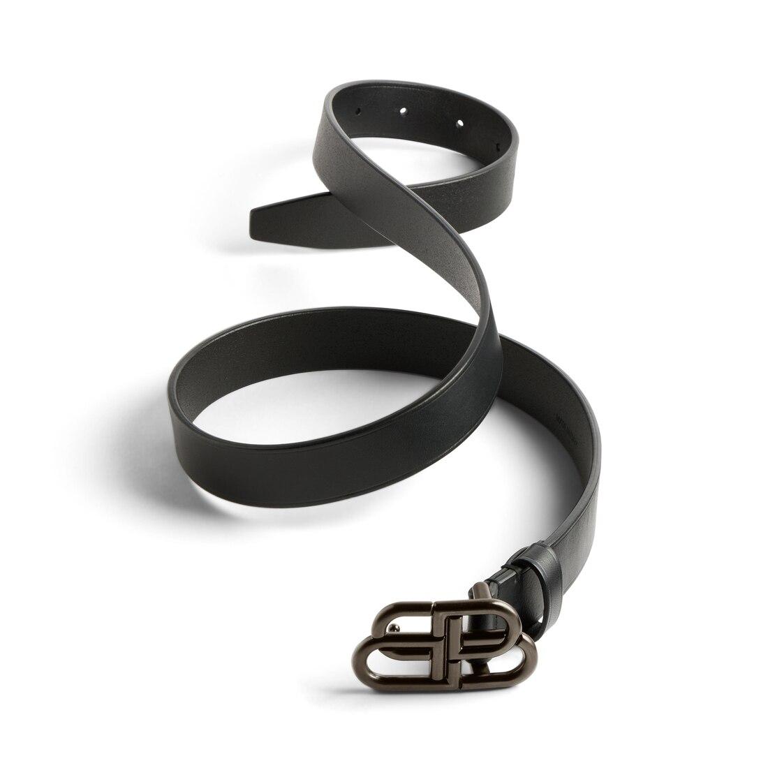 Women's Bb Thin Belt in Black Product Image