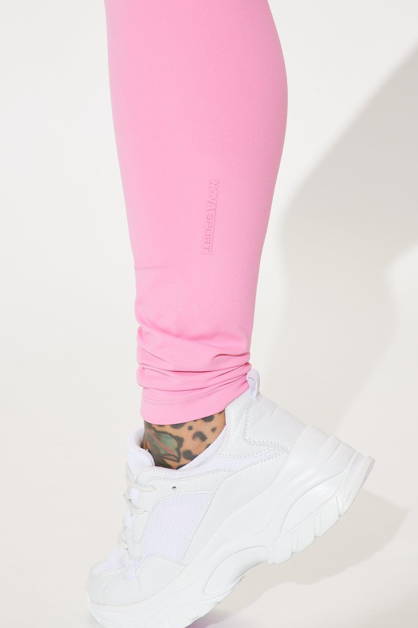 Sunrise Stretch Super Soft Active Legging - Hot Pink Product Image