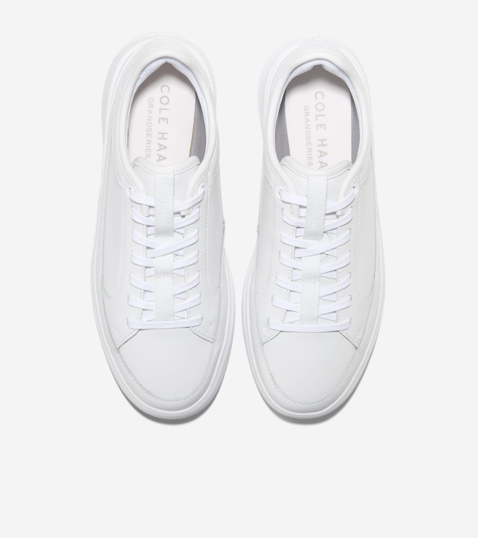 Women's GrandPrø All-Day Court Sneakers in White | Cole Haan Product Image