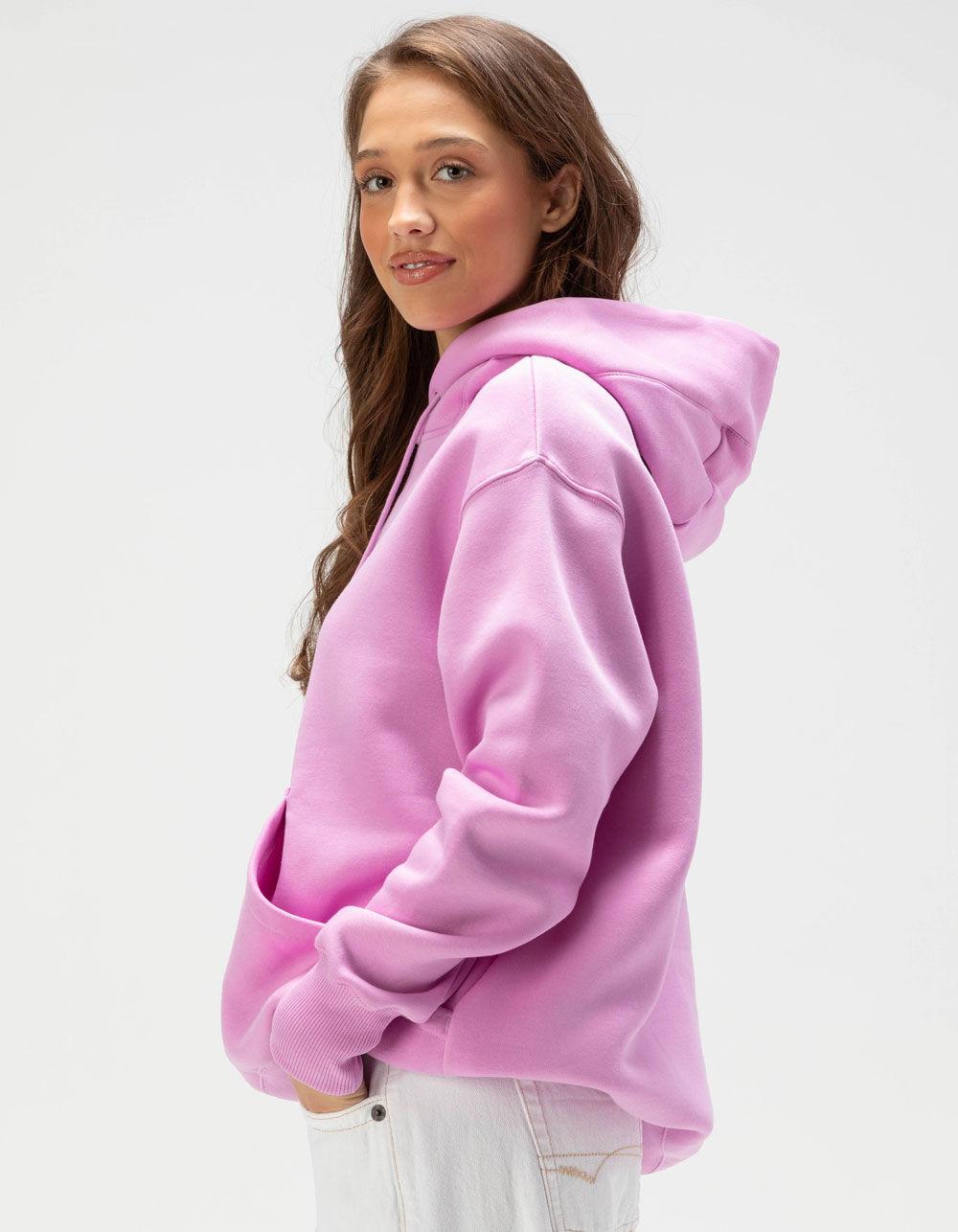 NIKE Sportswear Phoenix Fleece Womens Oversized Hoodie - PINK Product Image