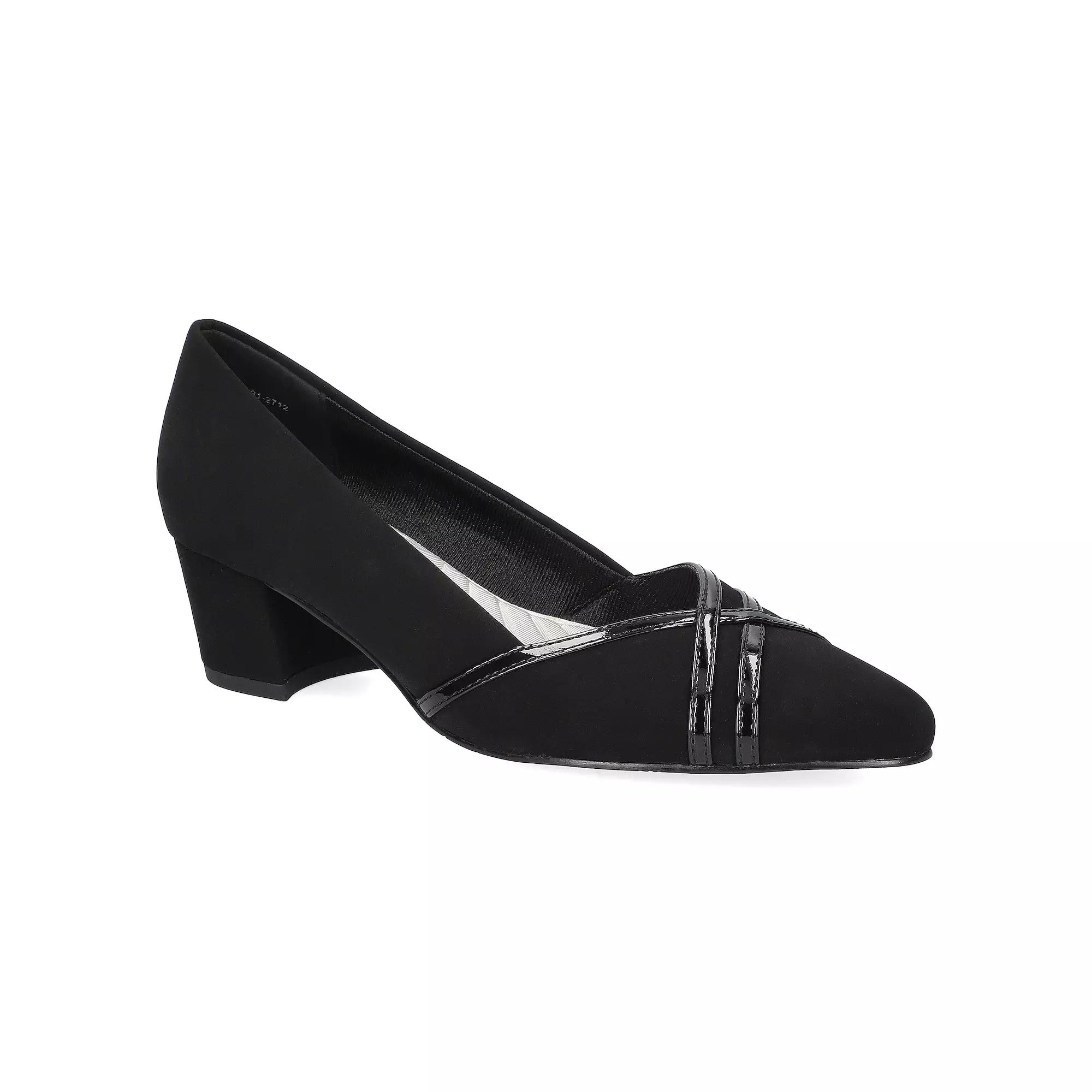 Easy Street Women's Lotus Block Heel Pumps,  Product Image