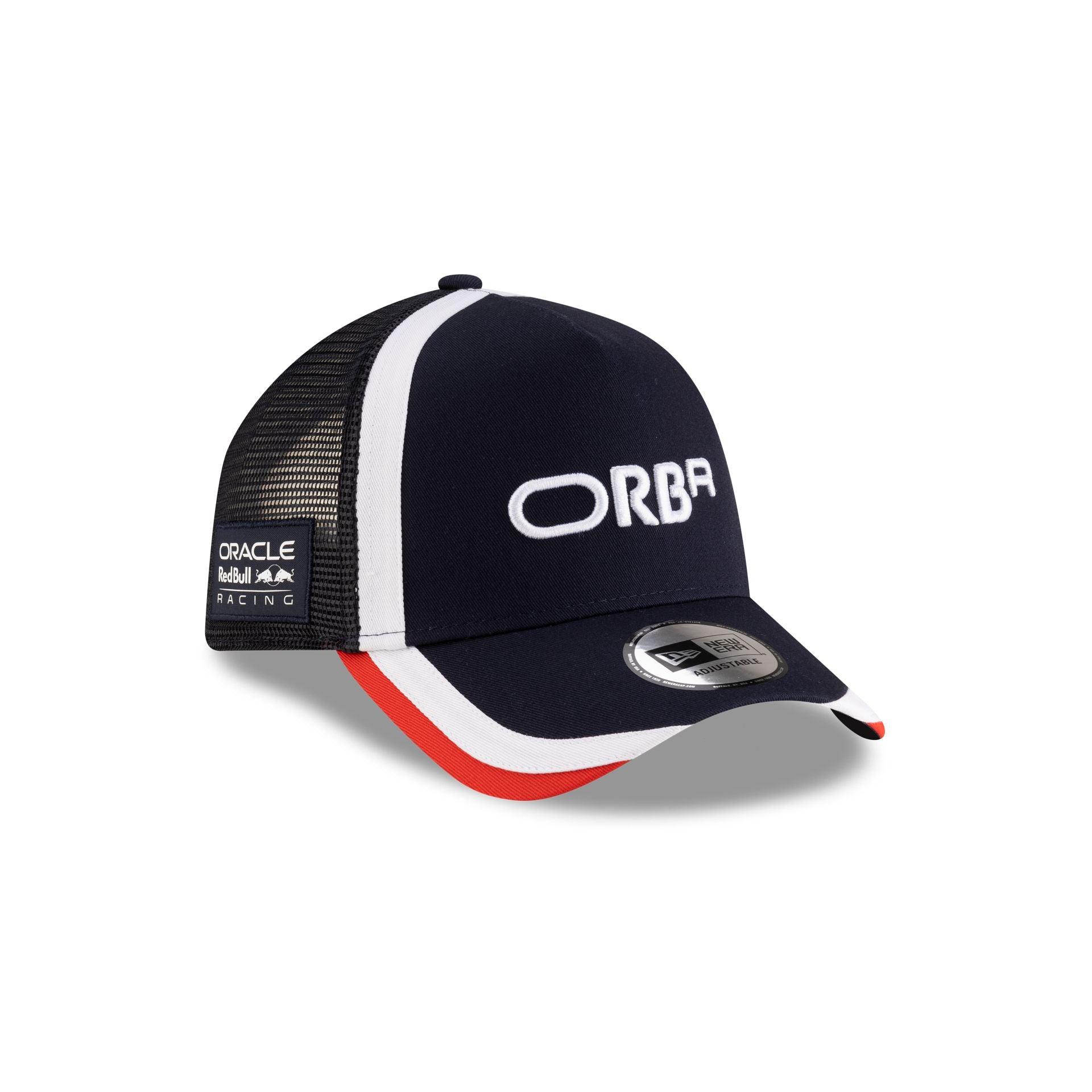 Oracle Red Bull Racing Retro 9FORTY A-Frame Trucker Hat Male Product Image
