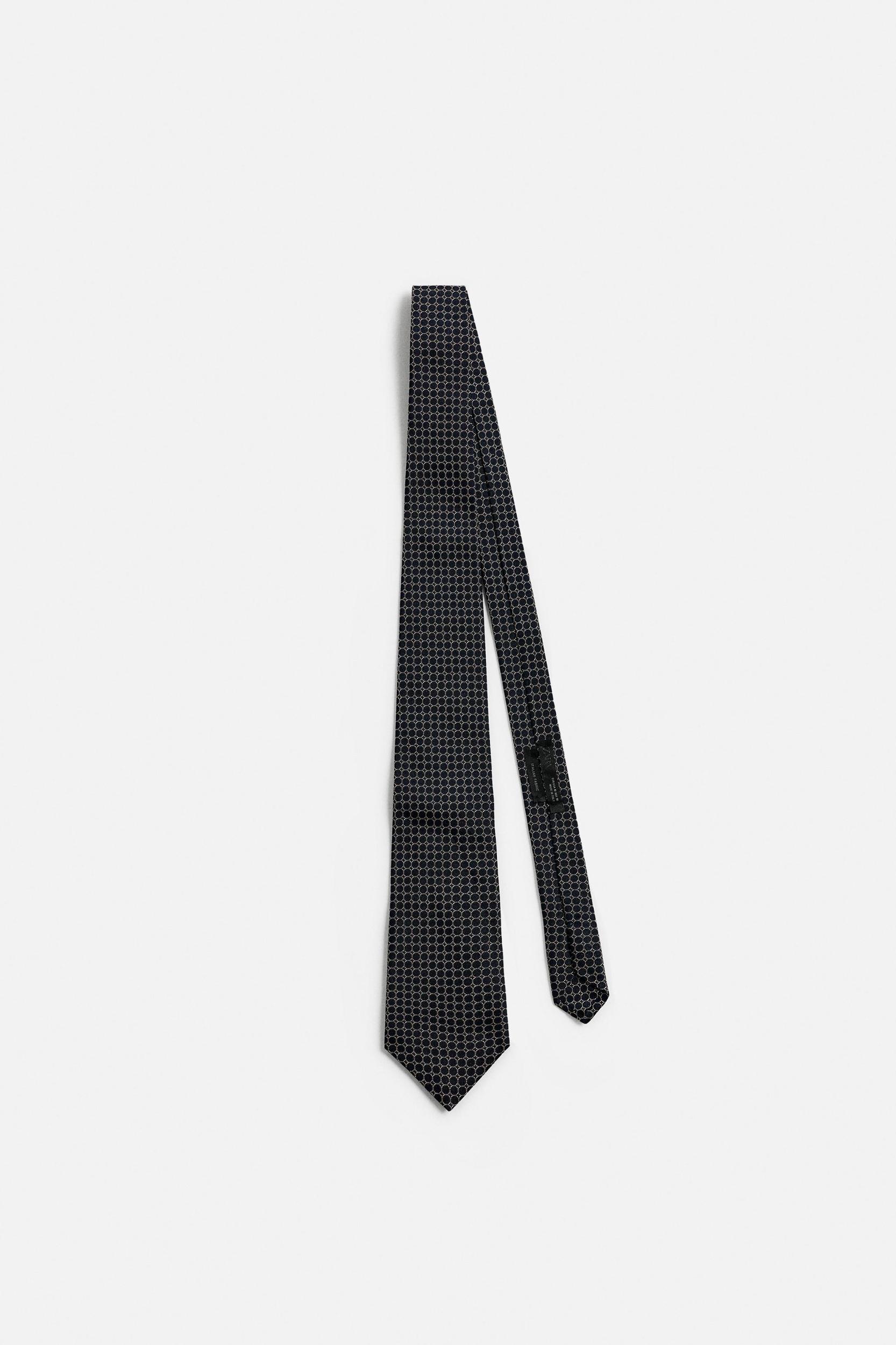 100% SILK JACQUARD TIE Product Image