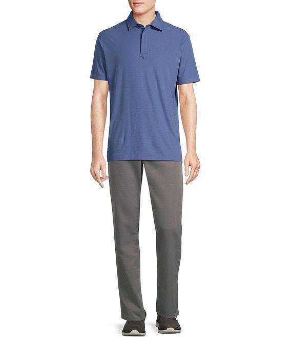Cremieux Blue Label Performance Stretch Solid Brrr°® Pique Short Sleeve Golf Polo Shirt Product Image